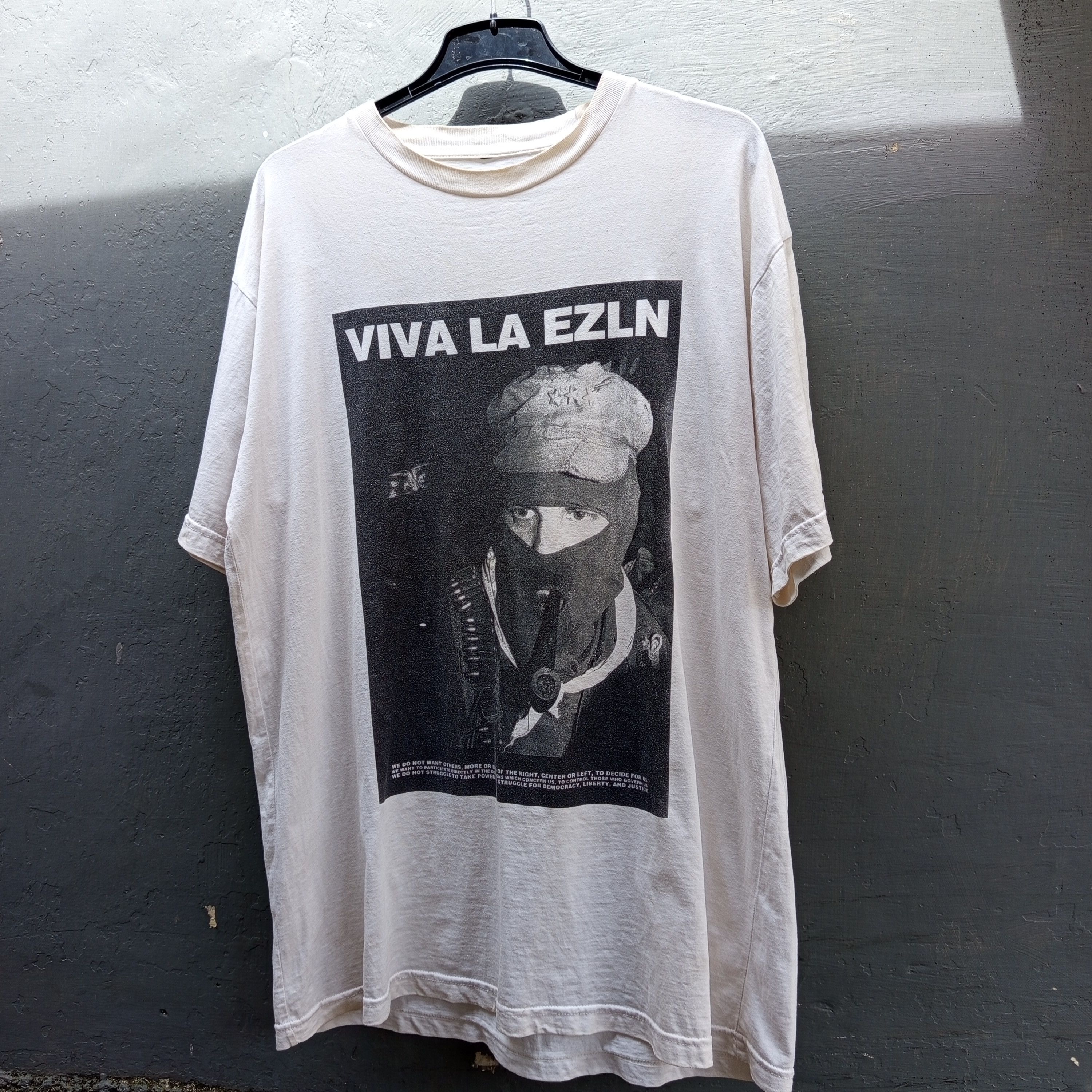 Vintage Y2K EZLN Zapatista T shirt
