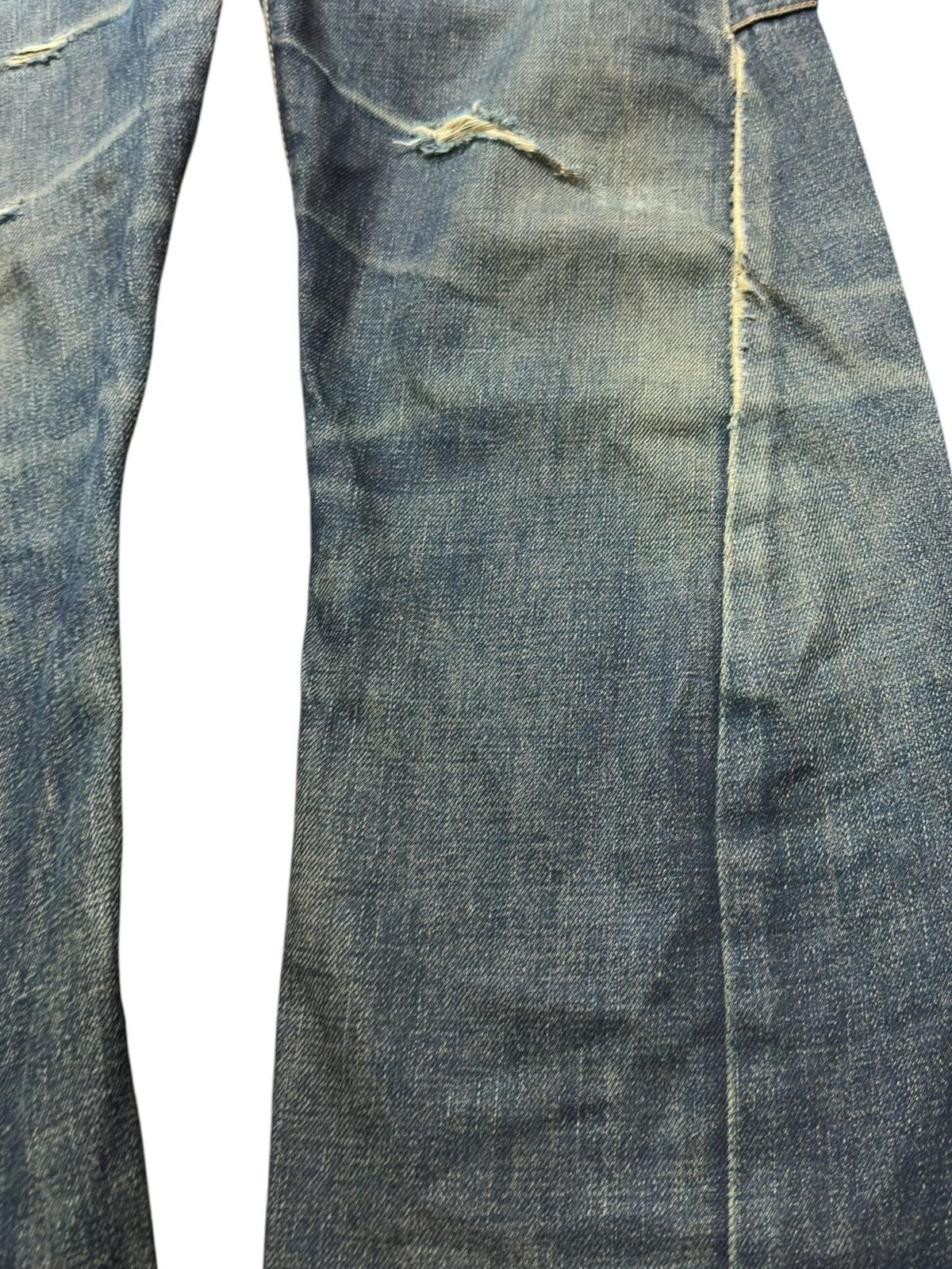 Edwin Vintage E-Function Edwin Curly Mudwash Ripped Denim Size US 30 / EU 46 - 3 Thumbnail
