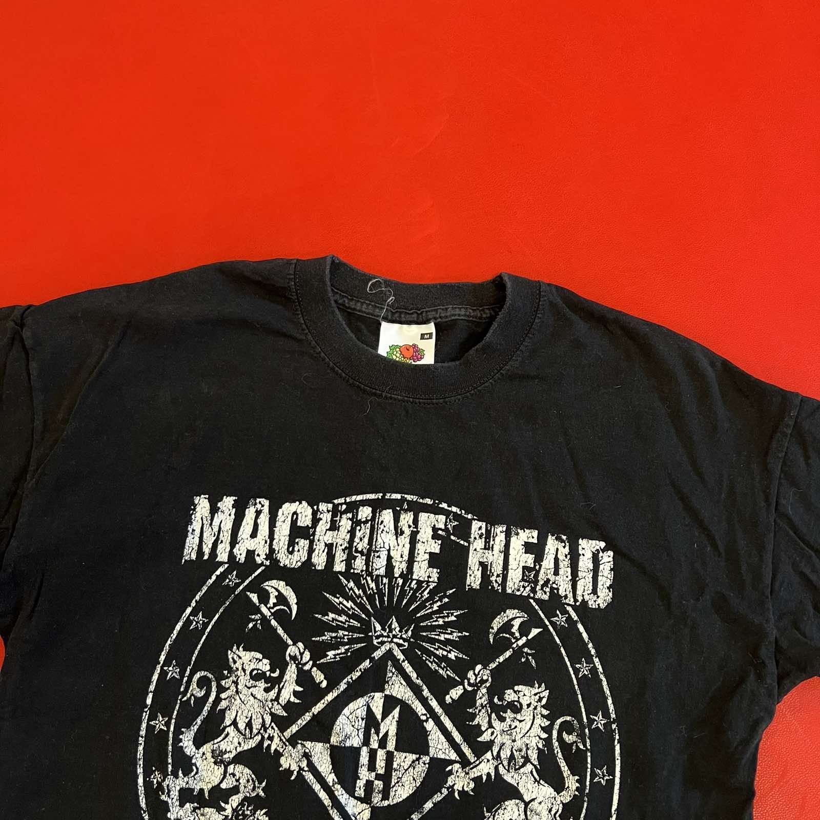 Band Tees × Vintage Vintage 90s Machine Head Tee Sz s Size US S / EU 44-46 / 1 - 3 Thumbnail