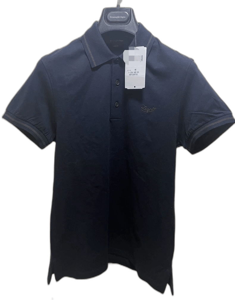 Ermenegildo Zegna Ermenegildo Zegna Slim Fit Short Sleeve Polo Size US XS / EU 42 / 0 - 1 Thumbnail