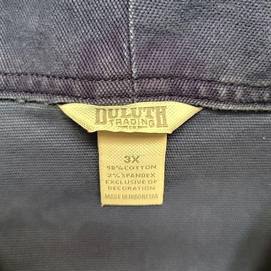 Duluth Trading Company Duluth Trading Co Chore Jacket Womens 3X Blue Stretch Canvas Utility Gorpcore Size XXL / US 16-18 / IT 52-54 - 3 Thumbnail