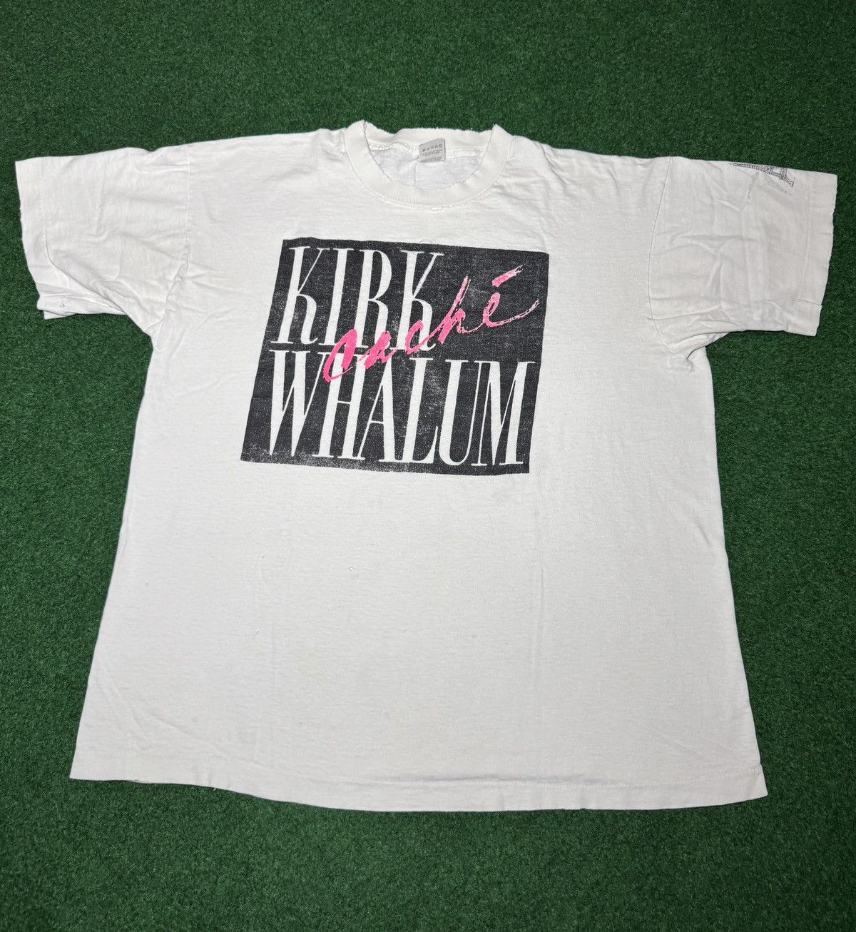 Band Tees × Vintage Vtg 90s Kirk Whalum Smooth Jazz Saxophone Distressed T Shirt Size US XL / EU 56 / 4 - 1 Thumbnail