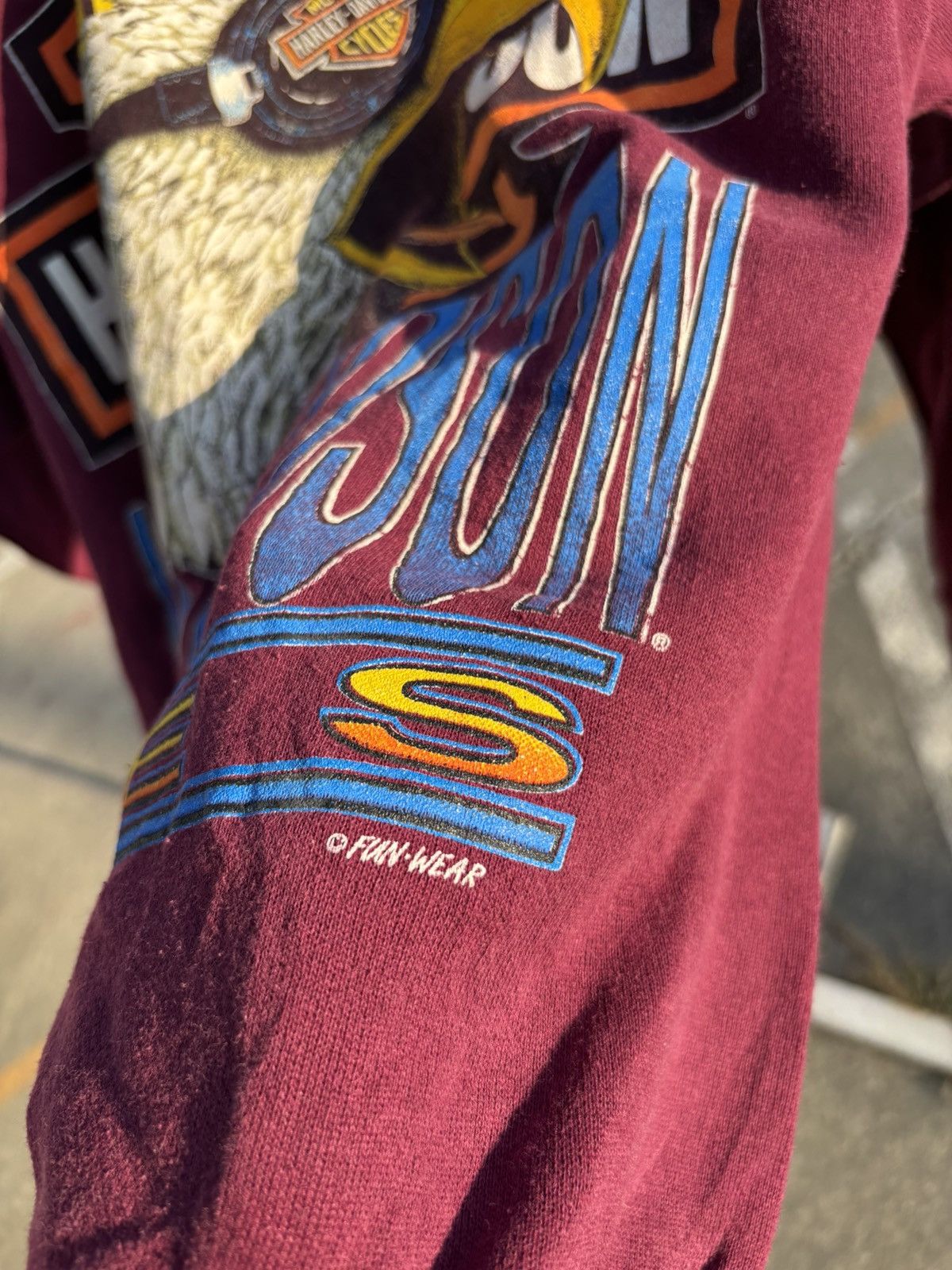 Vintage Vintage Harley Davidson Sweatshirt 80s/90s Size US M / EU 48-50 / 2 - 4 Thumbnail