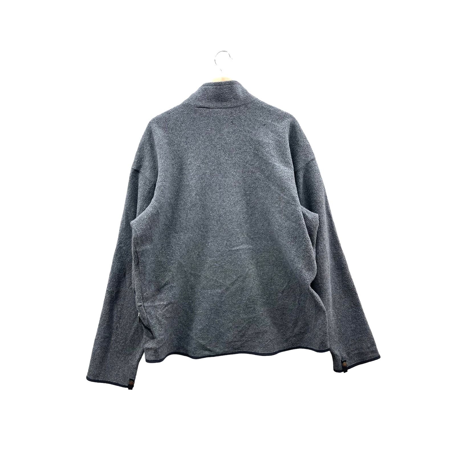 The North Face × Vintage The North Face Men's 90's Full Zip Dark Gray Fleece Jacket Size US XXL / EU 58 / 5 - 2 Thumbnail