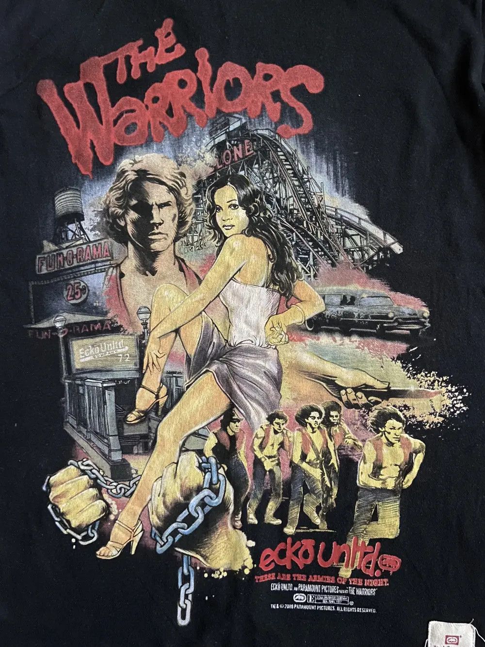 Ecko Unltd. VERY RARE VINTAGE 00’S THE WARRIORS ECKO T SHIRT GAME TEE Size US S / EU 44-46 / 1 - 2 Thumbnail