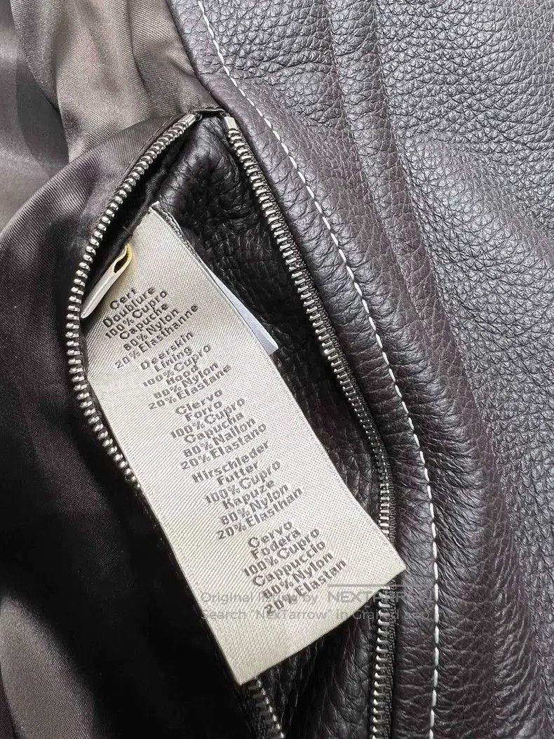 Hermes Hermes Poster Model Hunting Leather Jacket 100% Deer Leath Size US M / EU 48-50 / 2 - 6 Thumbnail