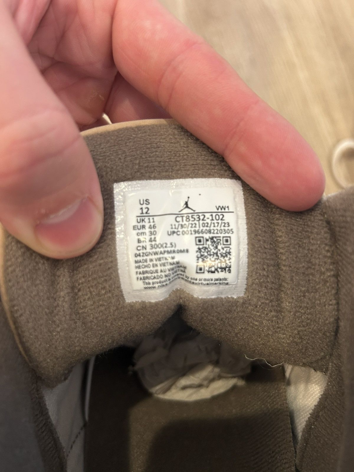 Jordan Brand Air Jordan 3 Retro Palomino Size US 12 / EU 45 - 6 Thumbnail