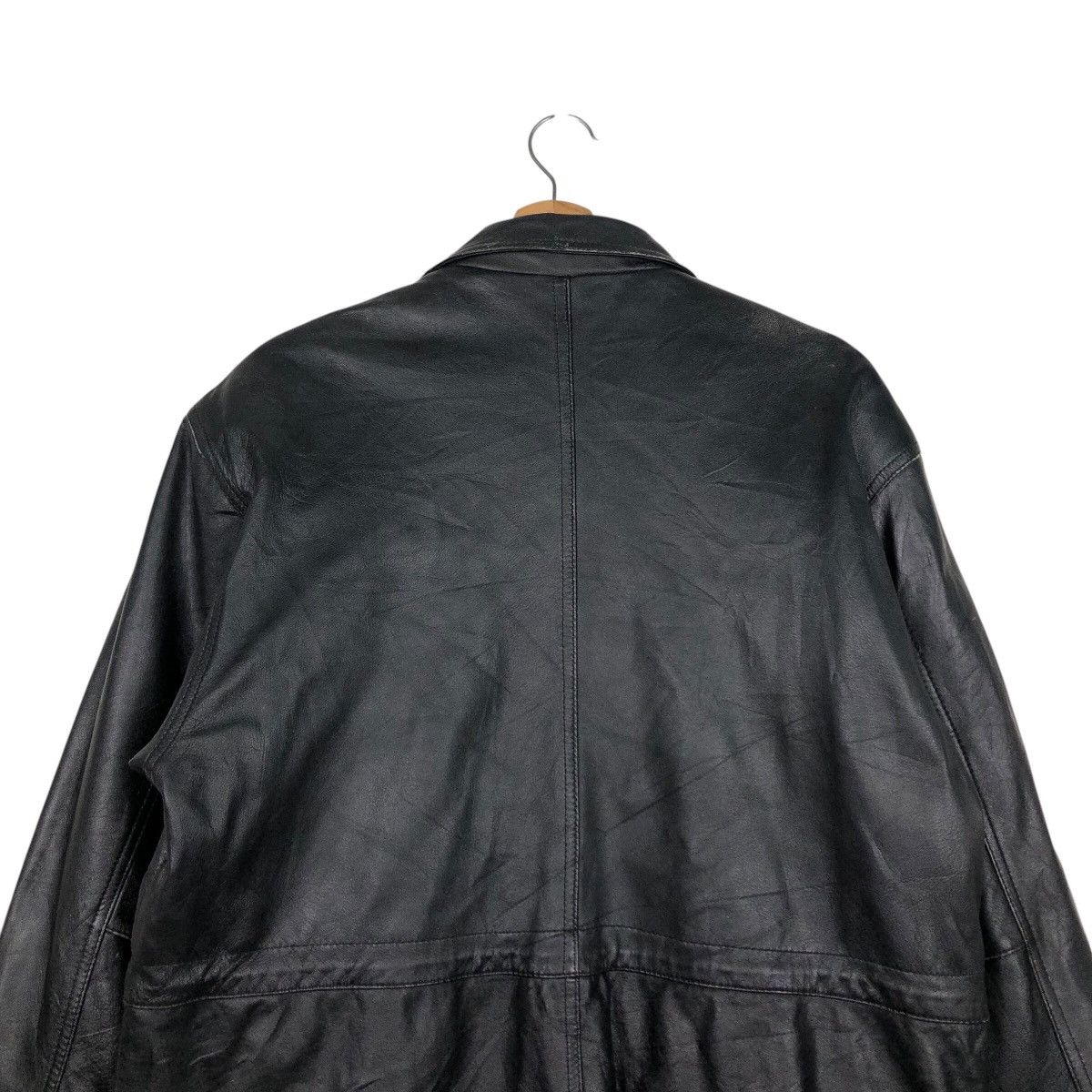 Japanese Brand 📌Vintage Biker Leather Jacket Takashimaya Issey Miyake Size US S / EU 44-46 / 1 - 10 Thumbnail