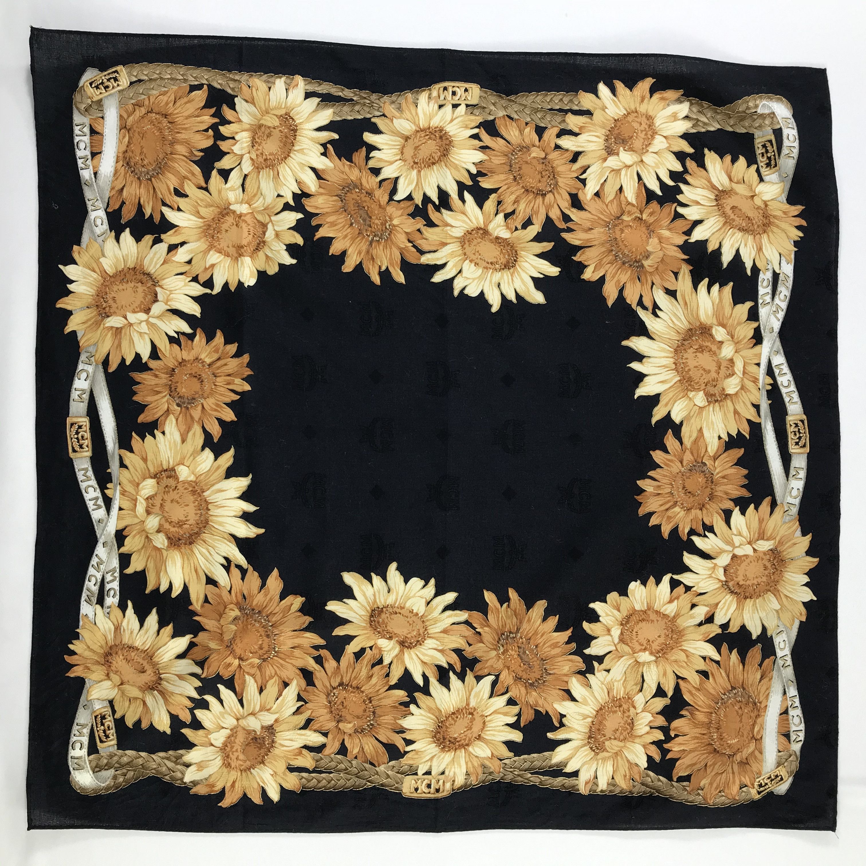 MCM × Vintage MCM Bandana / Handkerchief / Neckerchief - S519 Size ONE SIZE - 1 Thumbnail