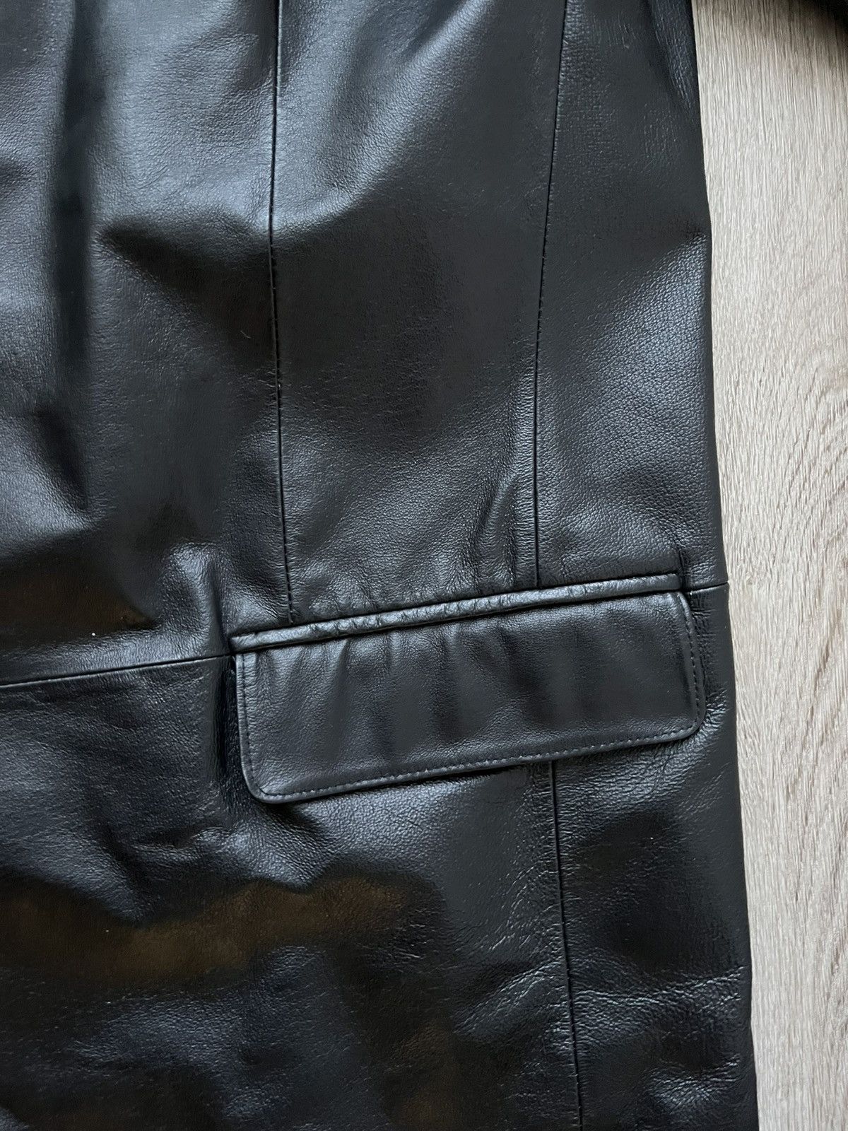 Vintage Vintage J. ferrar Leather Jacket Size US L / EU 52-54 / 3 - 13 Thumbnail
