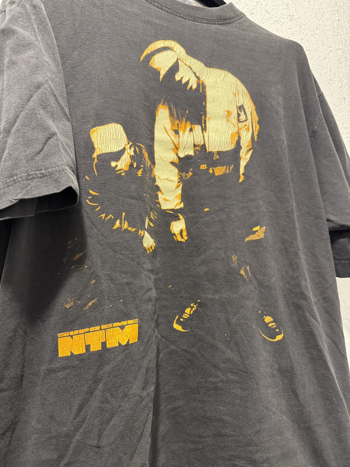 Band Tees × Rap Tees × Vintage *RARE* 90s 00s Y2K SUPREME NTM FRENCH RAP FADED TEE Size US L / EU 52-54 / 3 - 2 Thumbnail