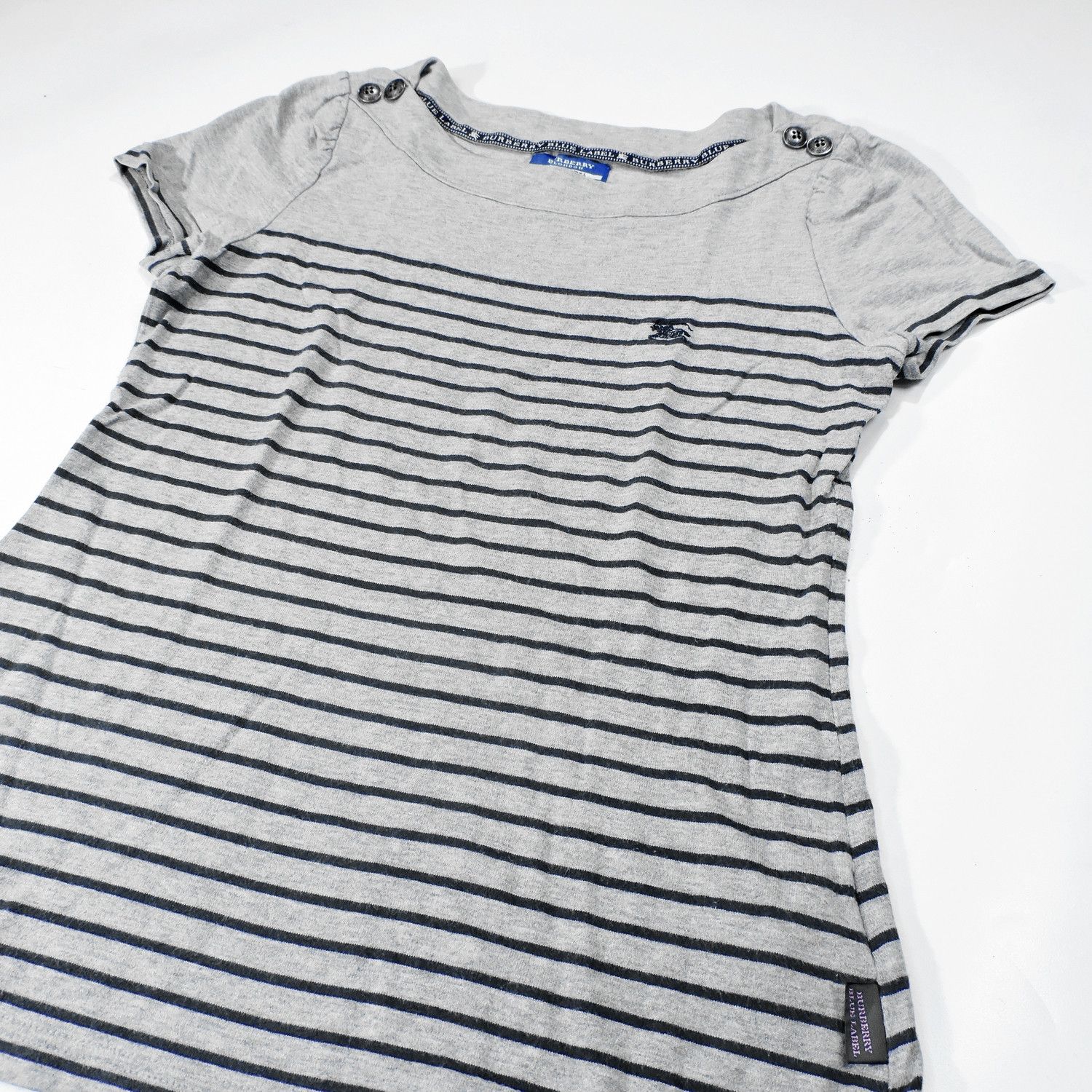 Burberry BURBERRY LONDON BLUE LABEL STRIPED T-SHIRT Size XS / US 0-2 / IT 36-38 - 6 Thumbnail