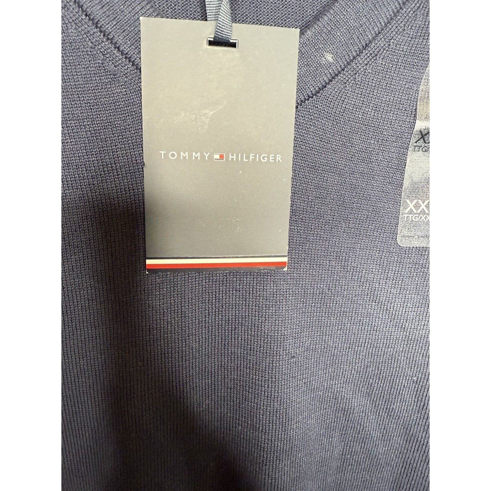 Tommy Hilfiger Tommy Hilfiger Sweater Navy Blue Men’s XXL Essential Solid Size US XXL / EU 58 / 5 - 3 Thumbnail