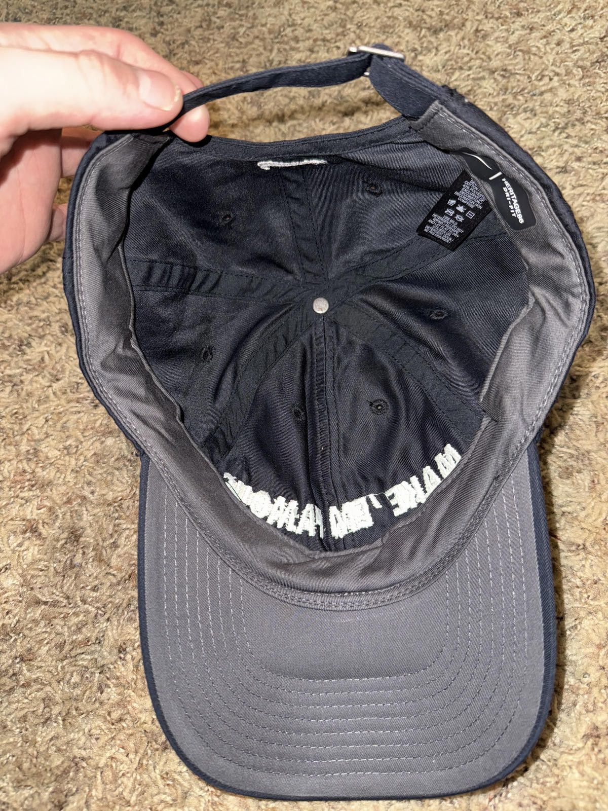 Nike Unreleased Nike Adult Unisex “Make ‘Em Famous” Unstructured Twill Cap Sample Size ONE SIZE - 5 Thumbnail