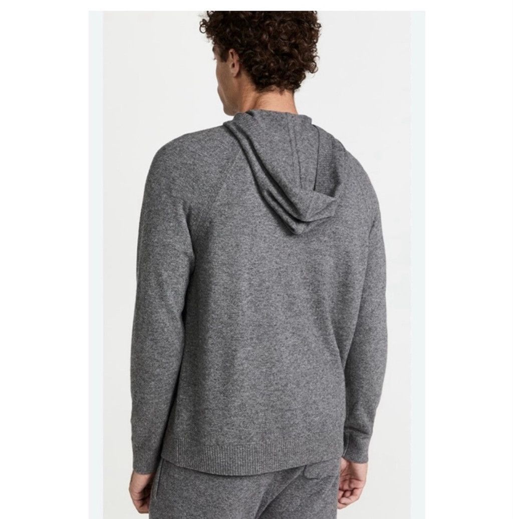 Vince Women's Vince. Gray Cashmere Full-Zip Hoodie S Size S / US 4 / IT 40 - 13 Thumbnail