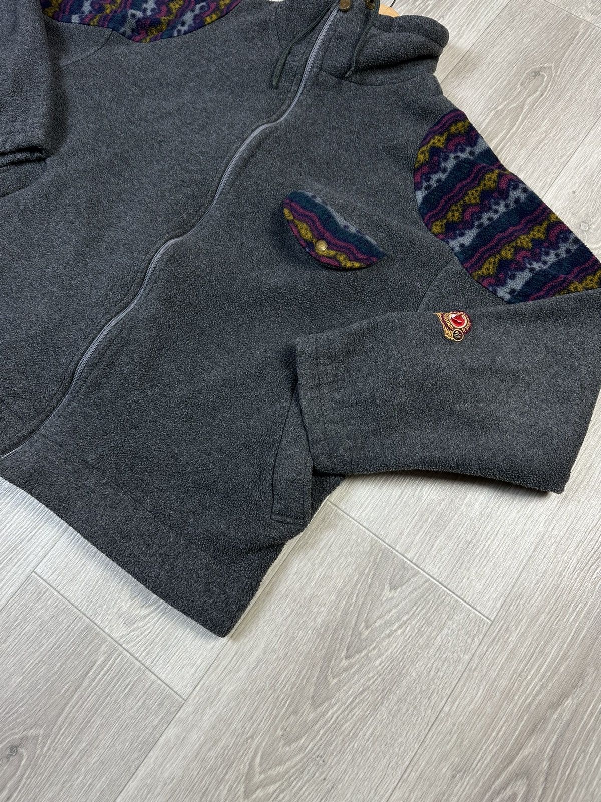 Fjallraven Vintage Fjallraven 90s Fleece Jacket Sweatshirt Size US XL / EU 56 / 4 - 4 Thumbnail