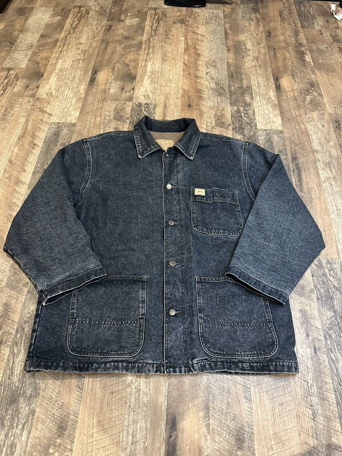 Gap Vintage 90s Gap Denim Premier Standard Barn Jacket Lined Size US XXL / EU 58 / 5 - 1 Thumbnail