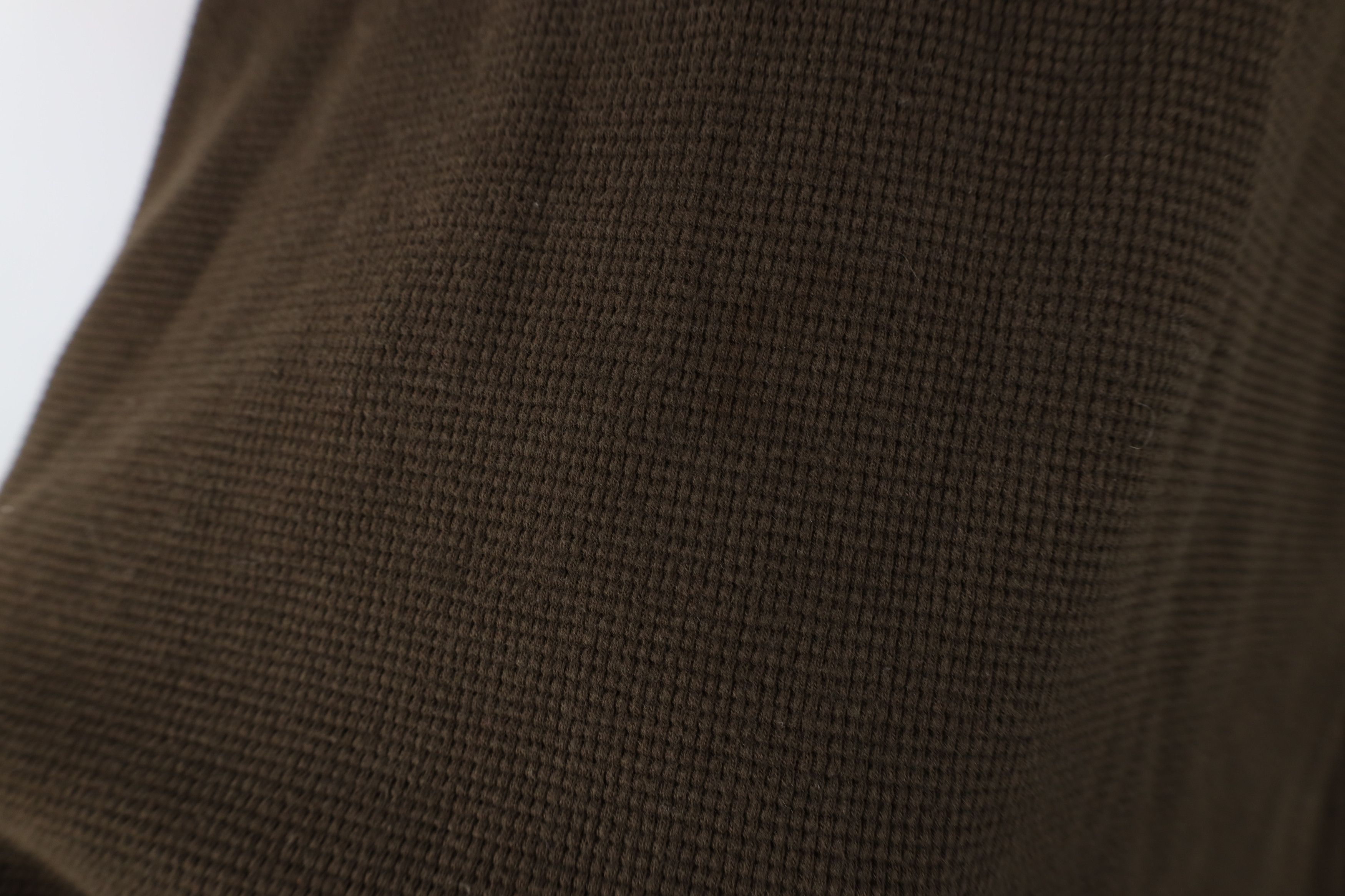 Abercrombie & Fitch Vintage Abercrombie & Fitch Waffle Knit Long Sleeve T-Shirt Size US XL / EU 56 / 4 - 8 Thumbnail
