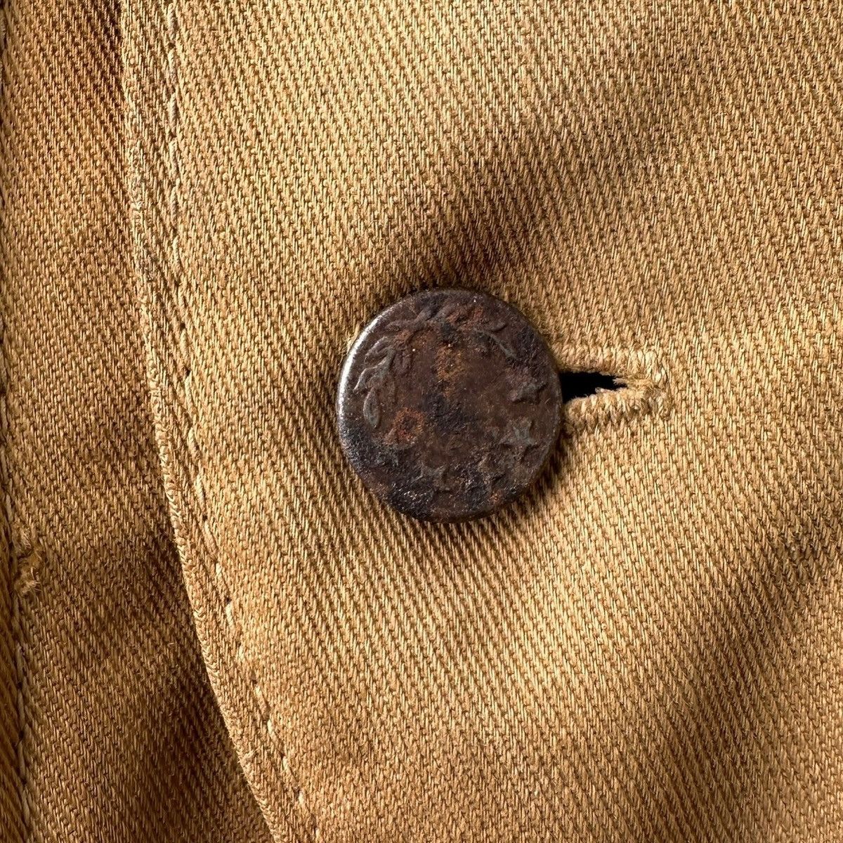 Vintage 1940s WWII Kapok Life Preserver Puffer Vest Americana Japan Size US M / EU 48-50 / 2 - 8 Thumbnail