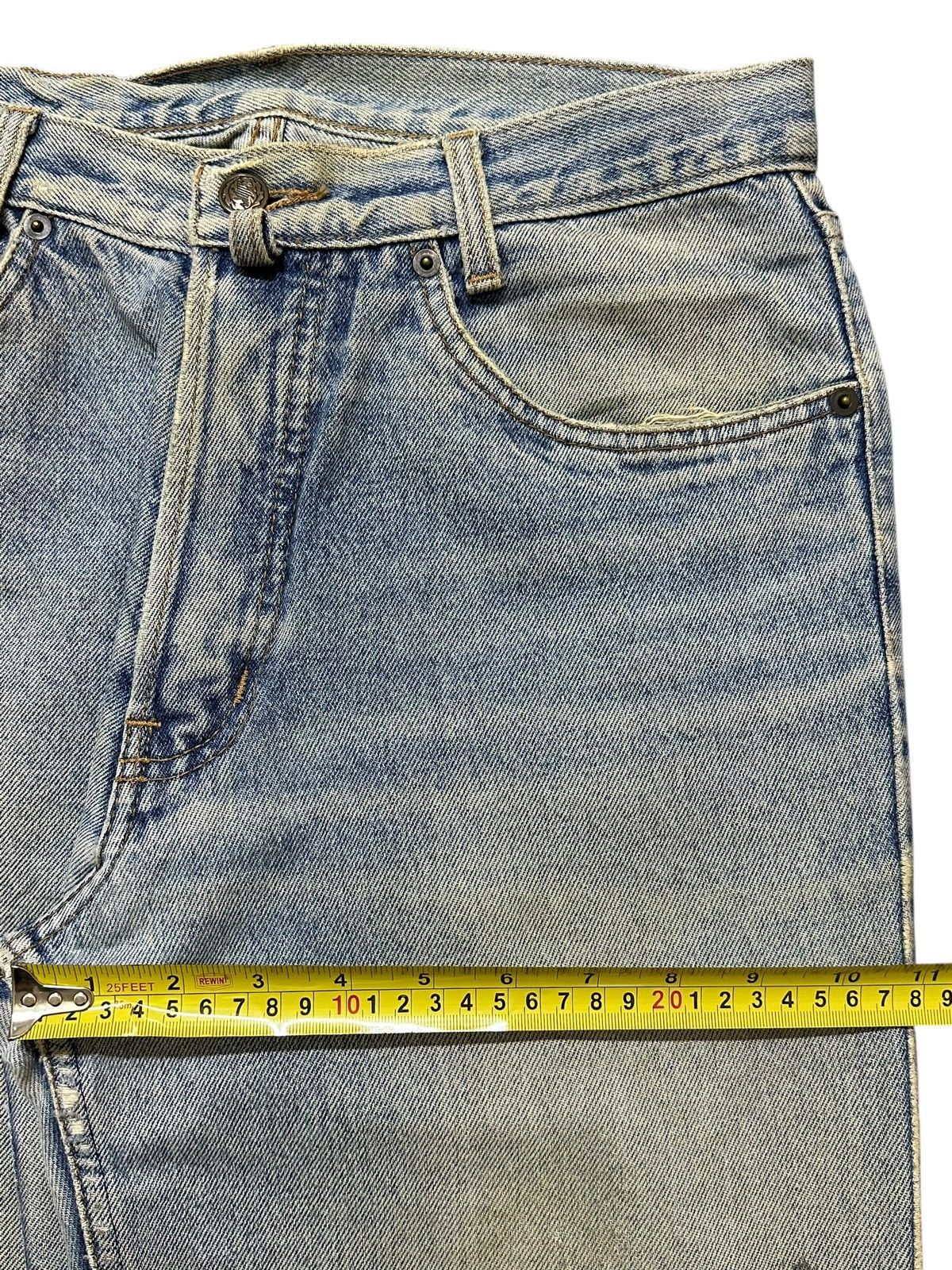 Gant Vintage Japanese Brand Blue Faded Wash Style Distress Jeans Size US 30 / EU 46 - 15 Thumbnail