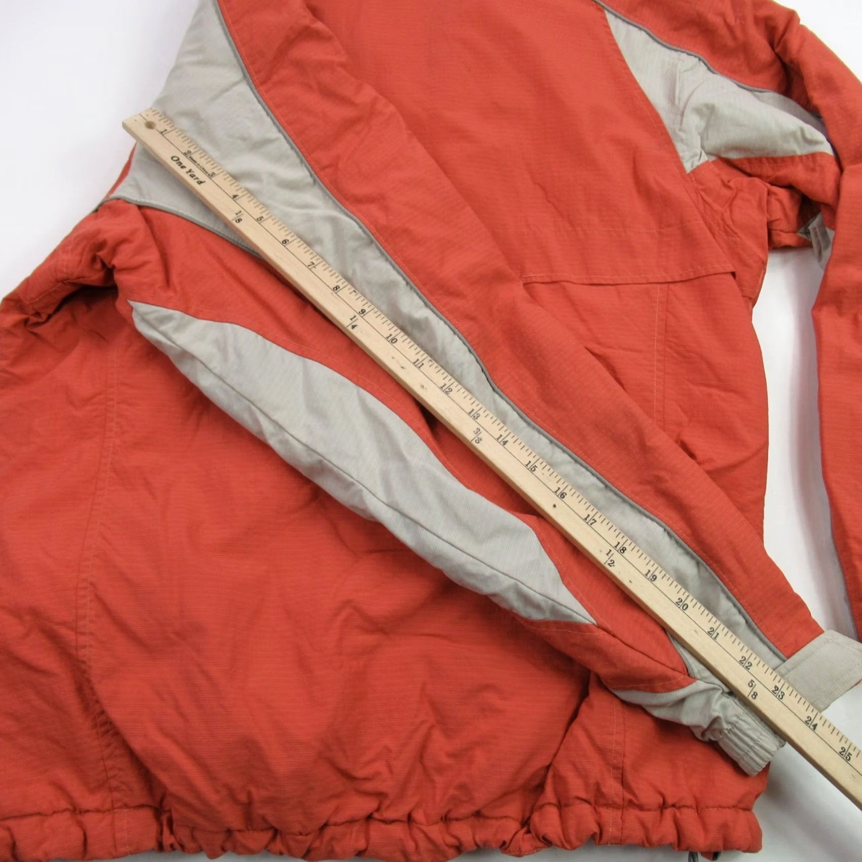 Vintage Columbia Coat Womens Large Long Sleeve Full Zip Pockets Orange Size L / US 10 / IT 46 - 7 Thumbnail
