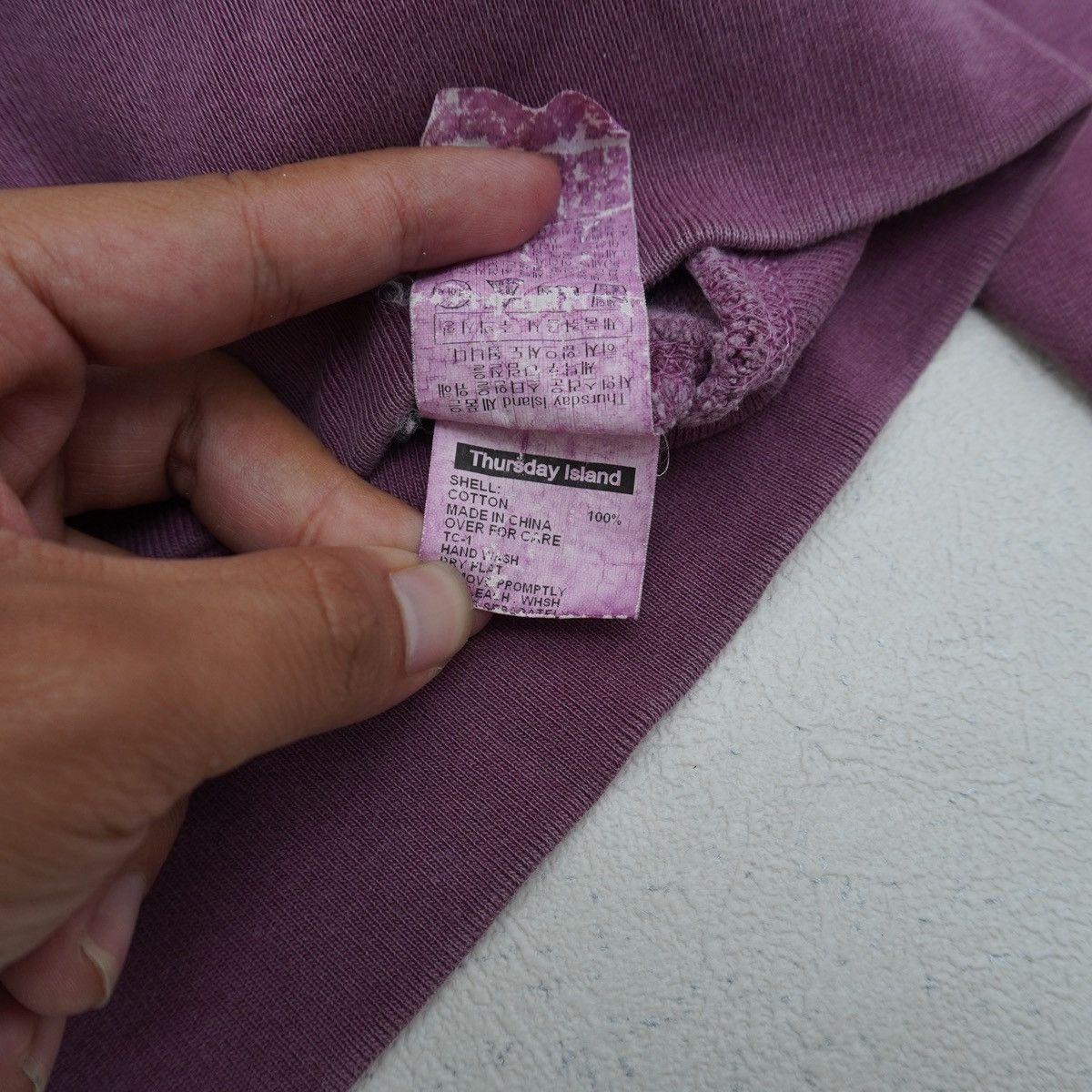 Japanese Brand 90s Japanese Distressed Hoodie Bead Drawstring lgb style Size US M / EU 48-50 / 2 - 15 Thumbnail