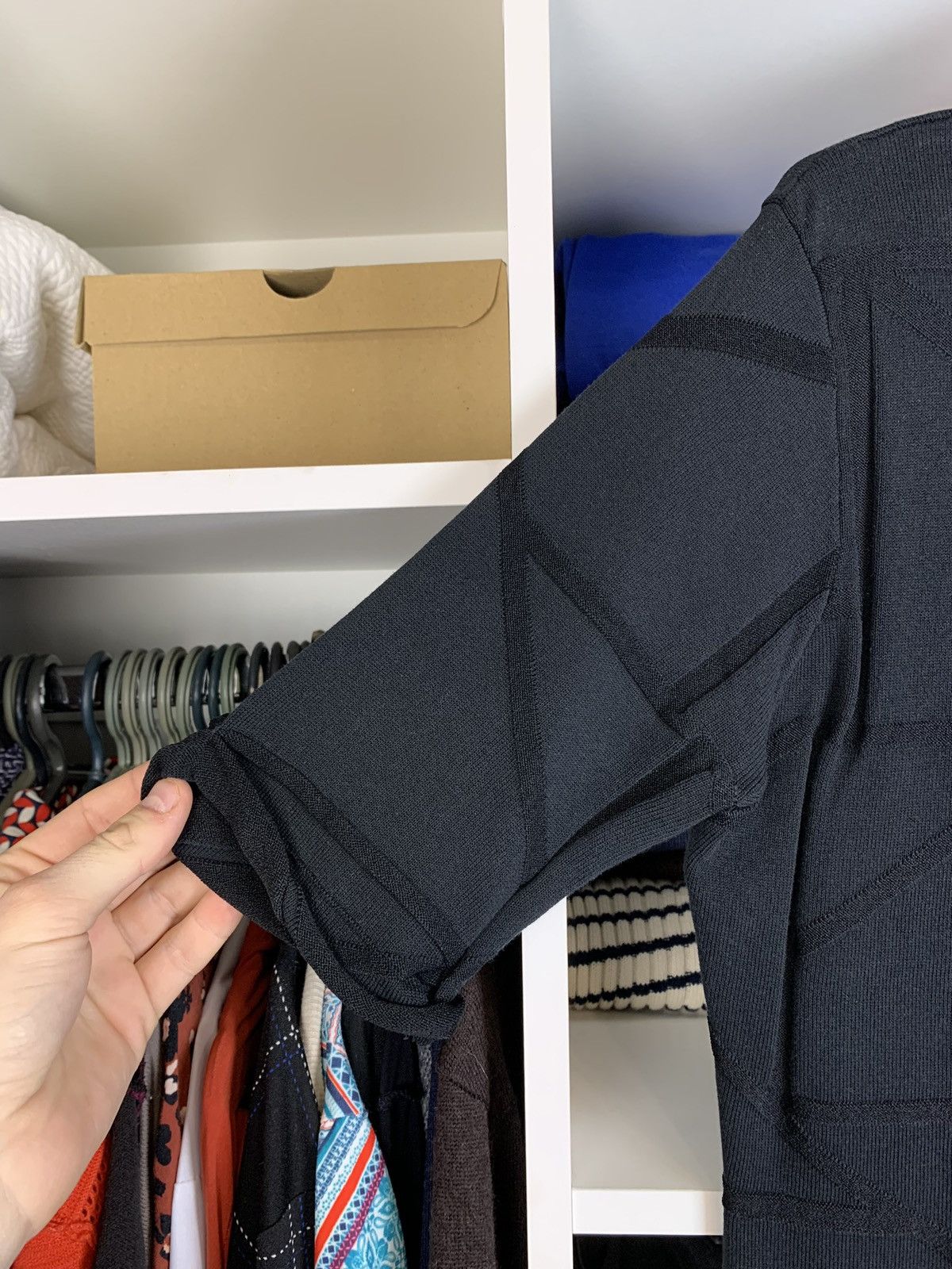 Designer × Sarah Pacini Sarah Pacini Full Zip T-shirt Made in Italy Size ONE SIZE - 8 Thumbnail