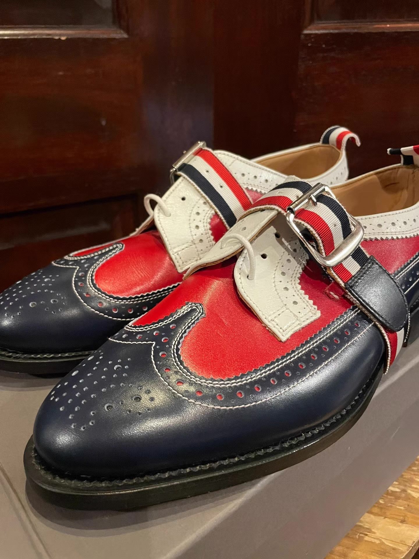 Thom Browne Thom Browne Brogue Leather Shoes。Ｑ25 Size US 9 / IT 39 - 5 Thumbnail