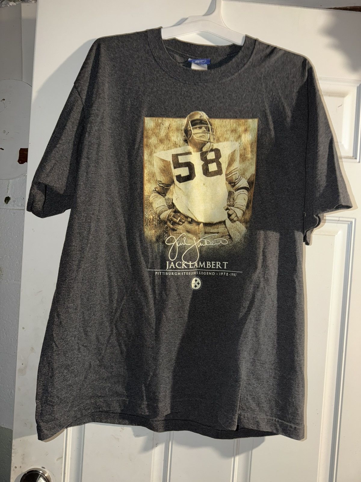 Reebok Reebok NFL Pittsburgh Steelers Jack Lambert #58 Shirt Large Size US L / EU 52-54 / 3 - 1 Thumbnail