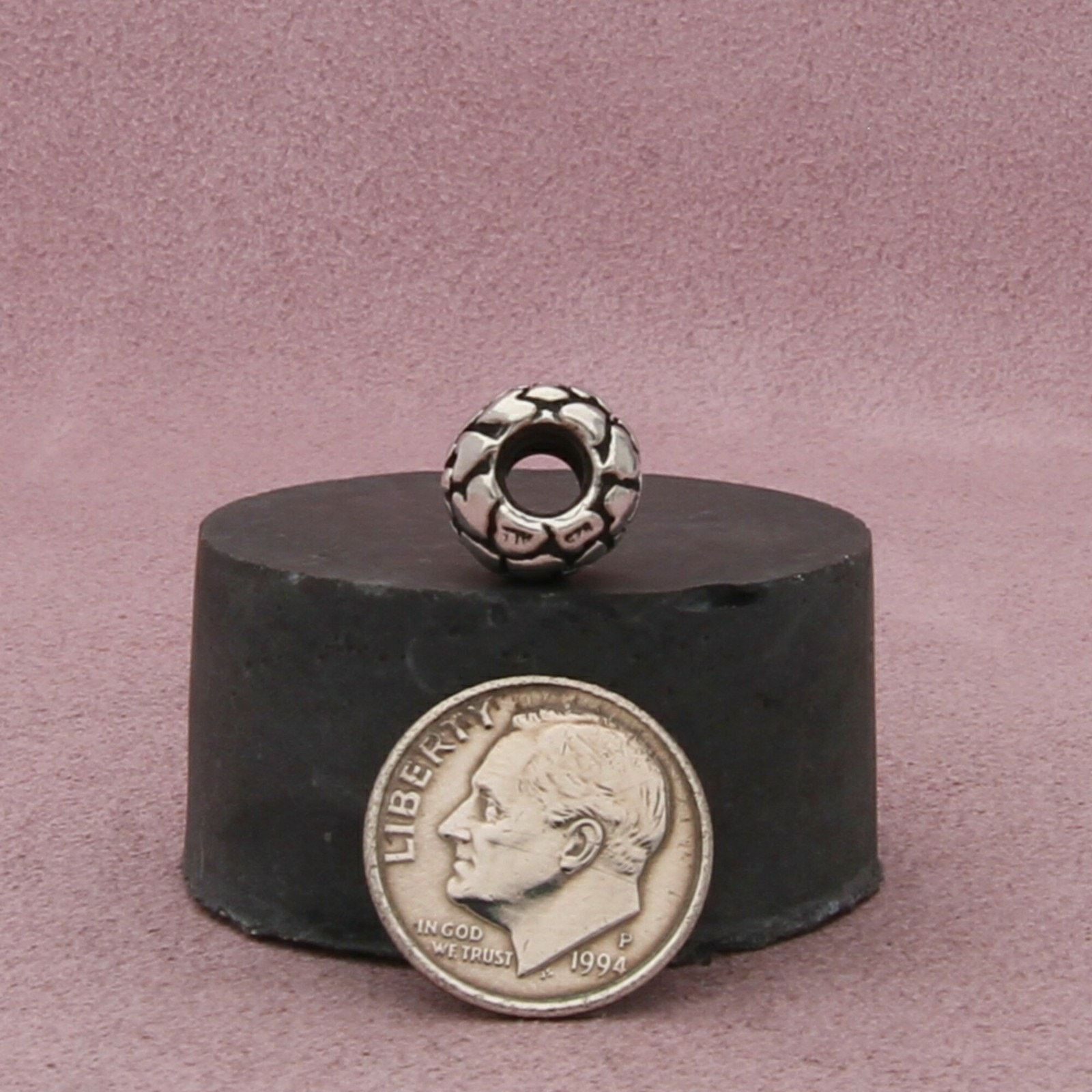 pandora pandora sterling silver lotsa love heart cluster bead charm Size ONE SIZE - 2 Thumbnail