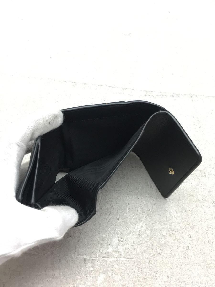 Dior Dior Leather Bi-Fold Wallet Black Size ONE SIZE - 6 Thumbnail