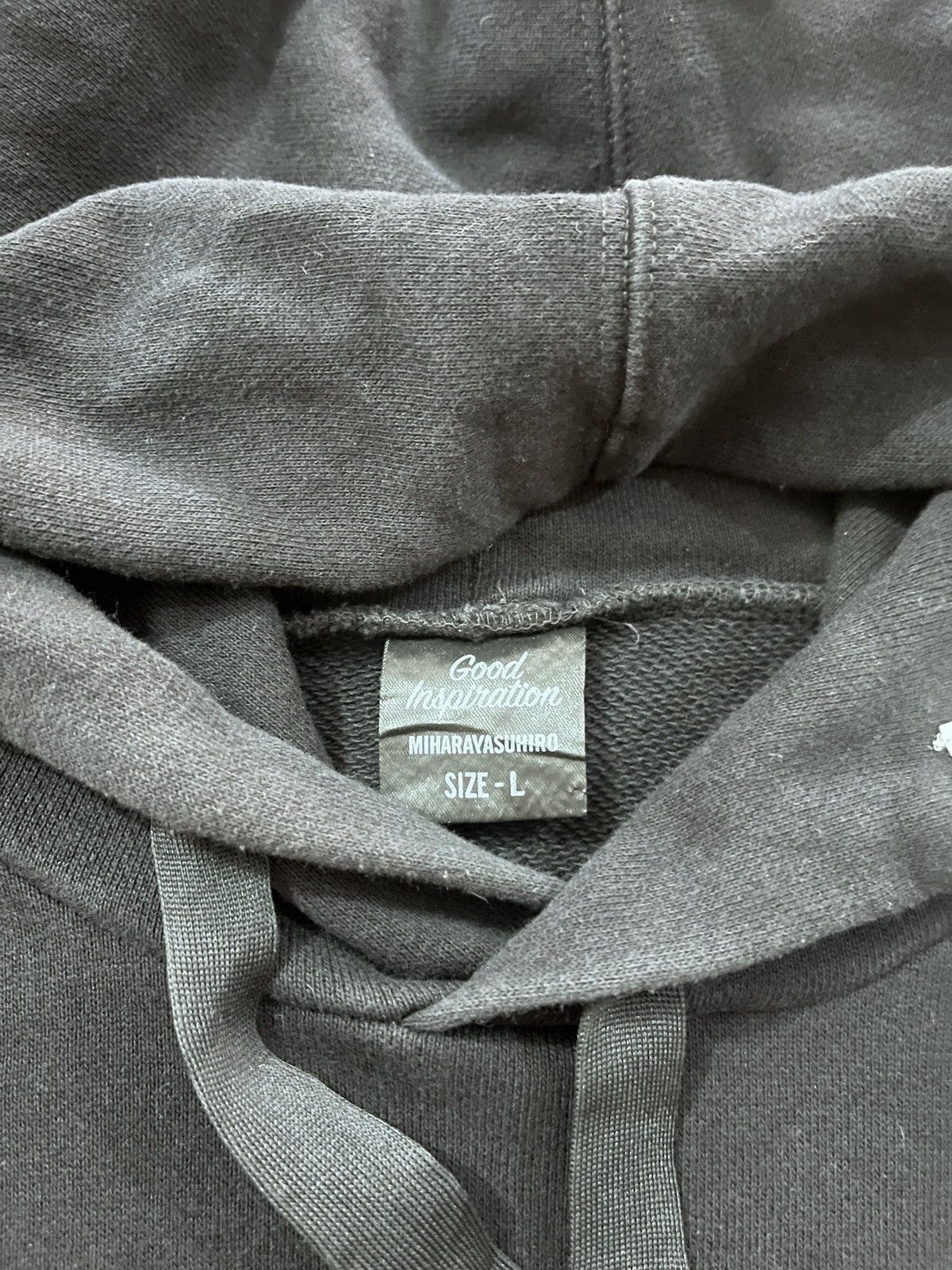 Maison MIHARA YASUHIRO Black Maison Mihara Yasuhiro GOOD Hoodie Size US L / EU 52-54 / 3 - 8 Thumbnail