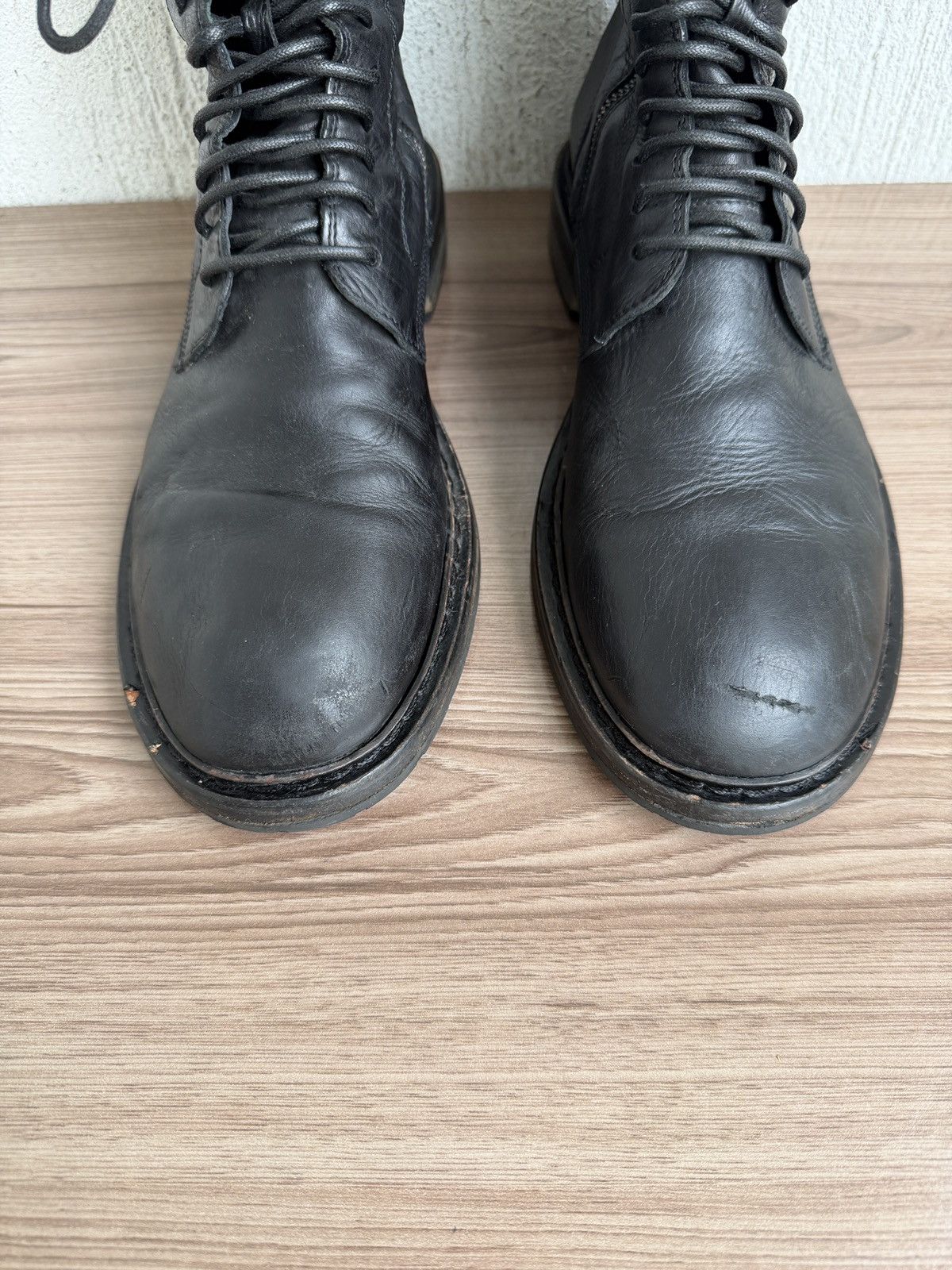 Ann Demeulemeester Lace up combat boots Size US 13 / EU 46 - 7 Thumbnail