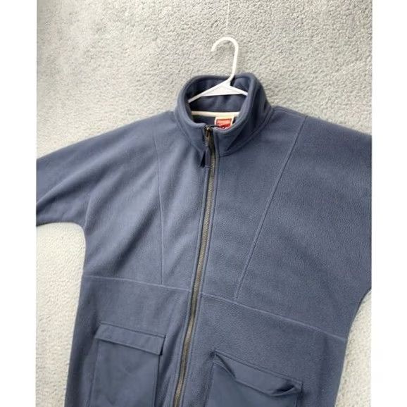 Vintage Homage Jacket Mens Medium Blue Full Zip Jacket Mock Neck Long Sleeve Pocket Size US M / EU 48-50 / 2 - 7 Thumbnail