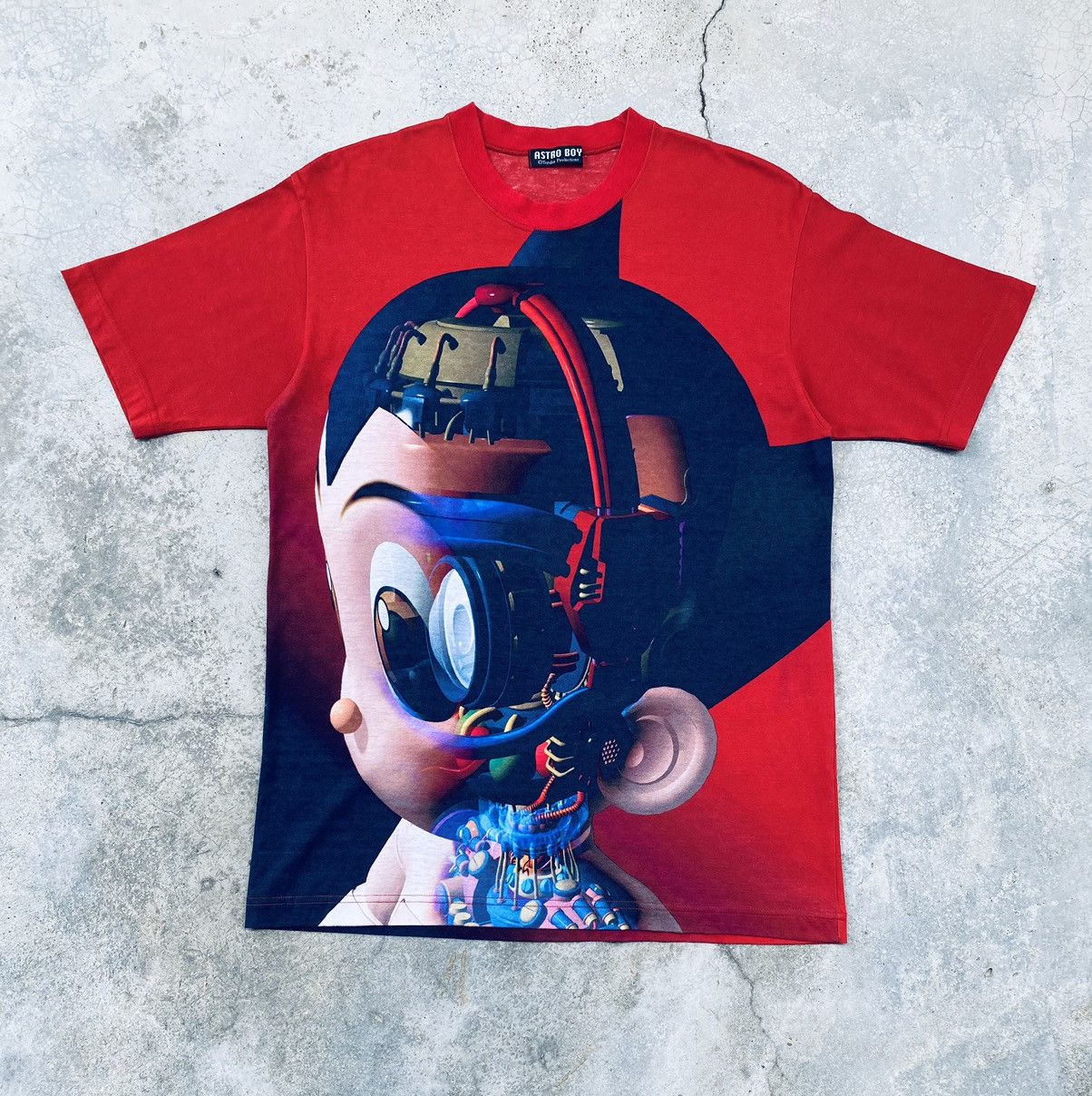 Vintage Vintage Anime Astro Boy Big Face Hologram Tees Size US M / EU 48-50 / 2 - 1 Thumbnail