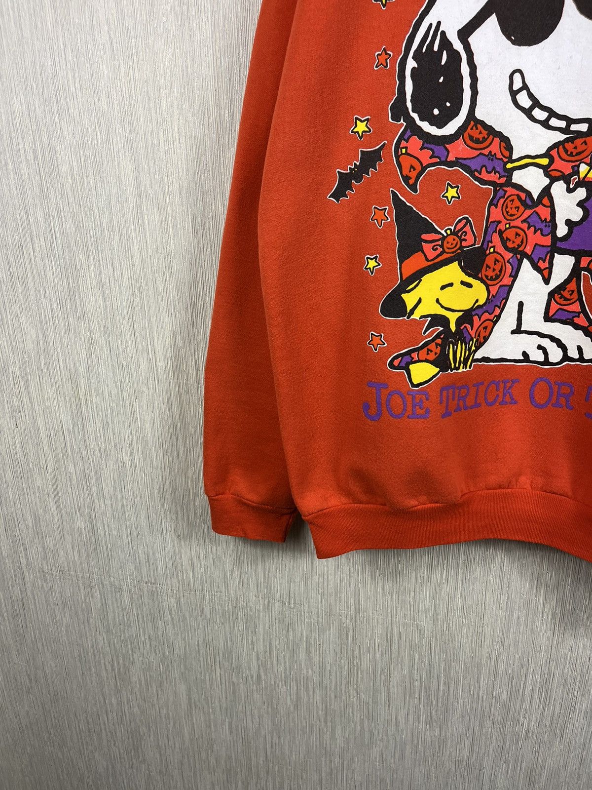 Peanuts × Vintage Vintage 80s Peanuts Joe trick or treat sweatshirt Halloween Size US M / EU 48-50 / 2 - 7 Thumbnail