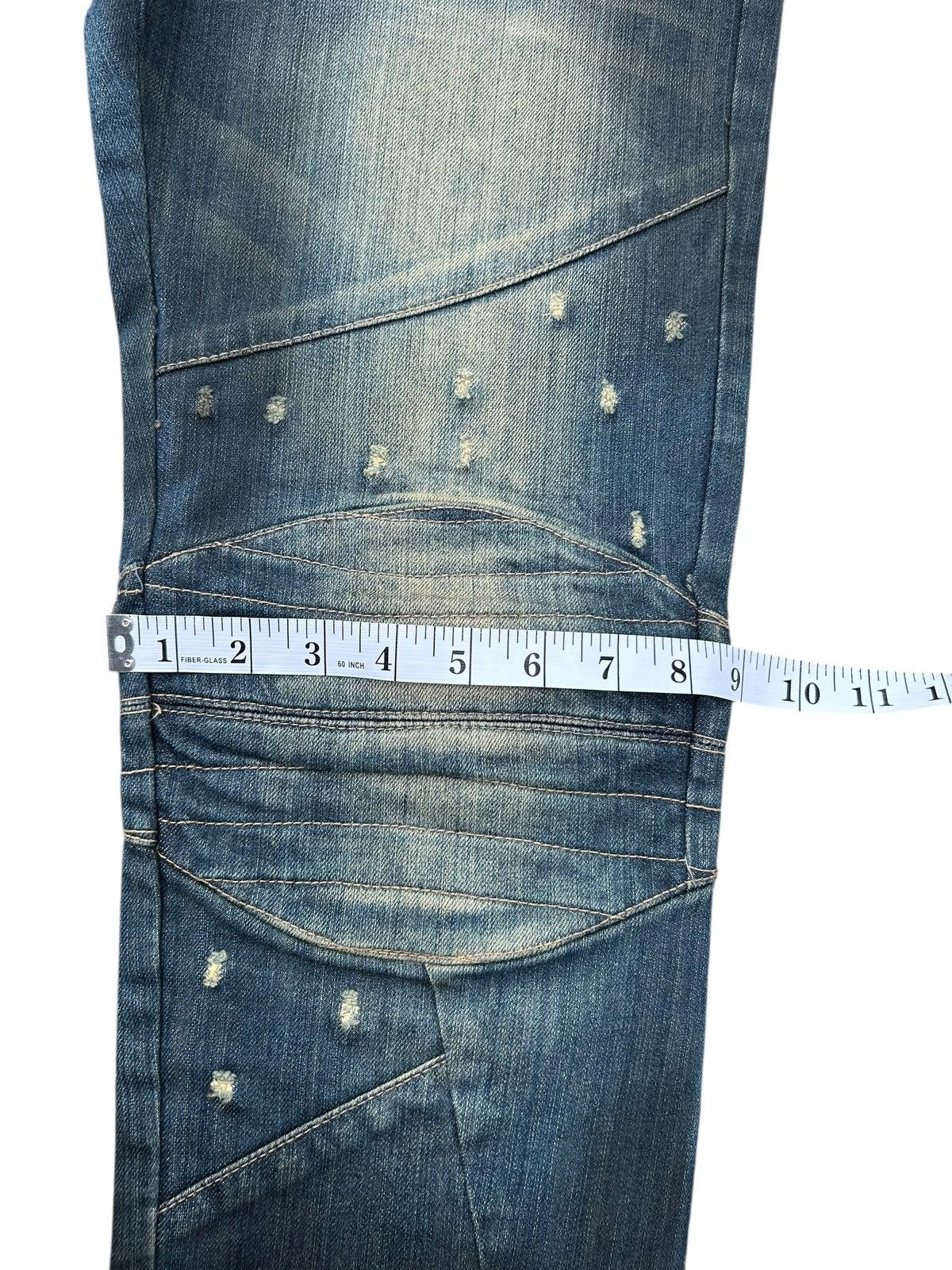 Kapital PPFM Japanese Punk Bondage Style Denim Jeans Size US 32 / EU 48 - 20 Thumbnail