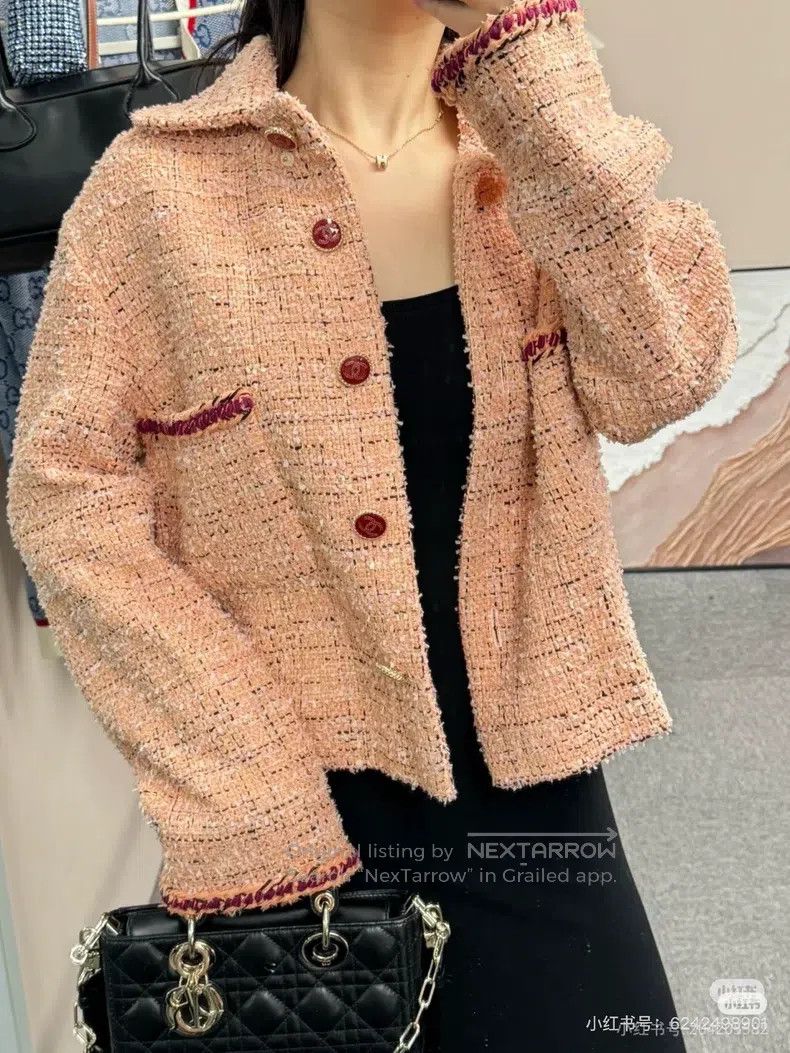 Chanel Chanel 21 early spring orange pink salmon colour burgundy Size S / US 4 / IT 40 - 9 Thumbnail