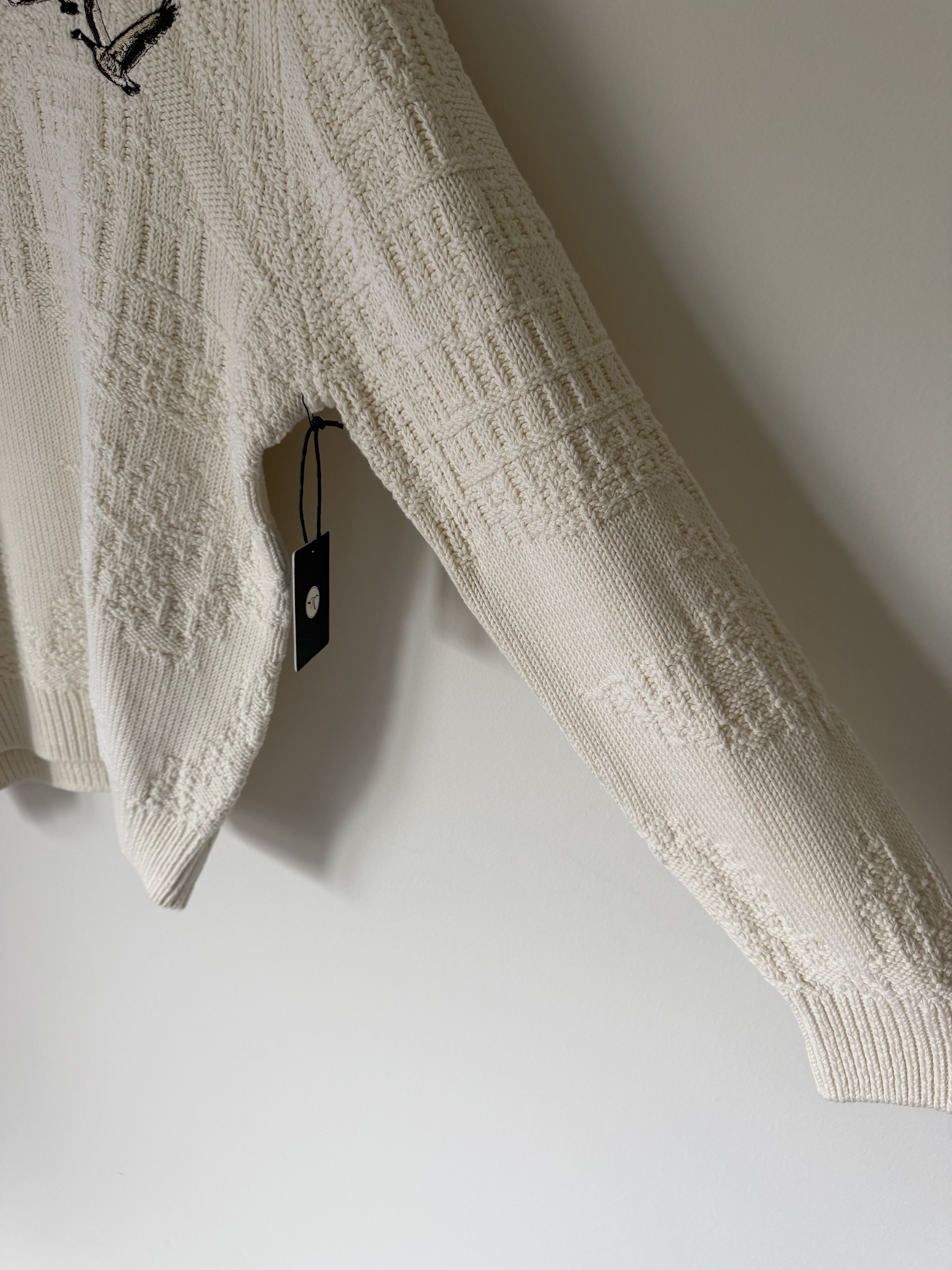 Aime Leon Dore × Woolrich Woolen Mills Aime Leon Dore Woolrich Lodge Sweater in White Size US L / EU 52-54 / 3 - 4 Thumbnail