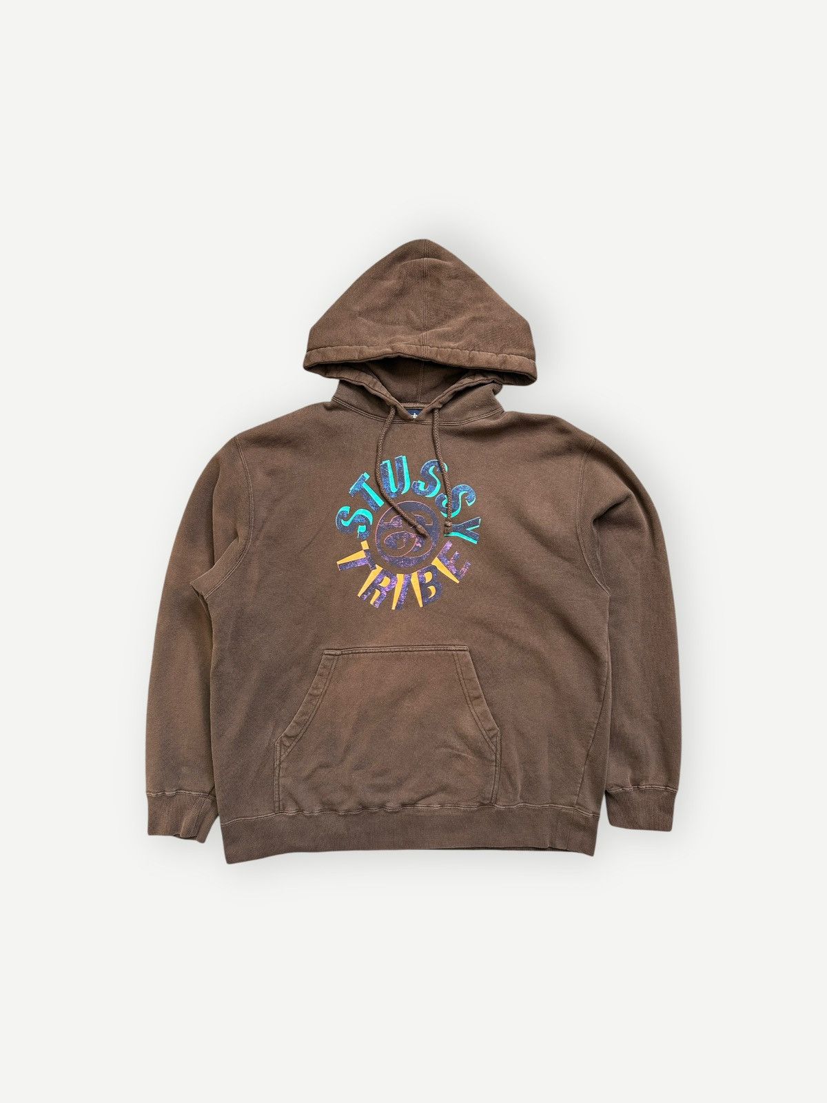 Stussy Vintage Y2K Stussy Tribe Sweatshirt Made in USA Size US L / EU 52-54 / 3 - 1 Thumbnail