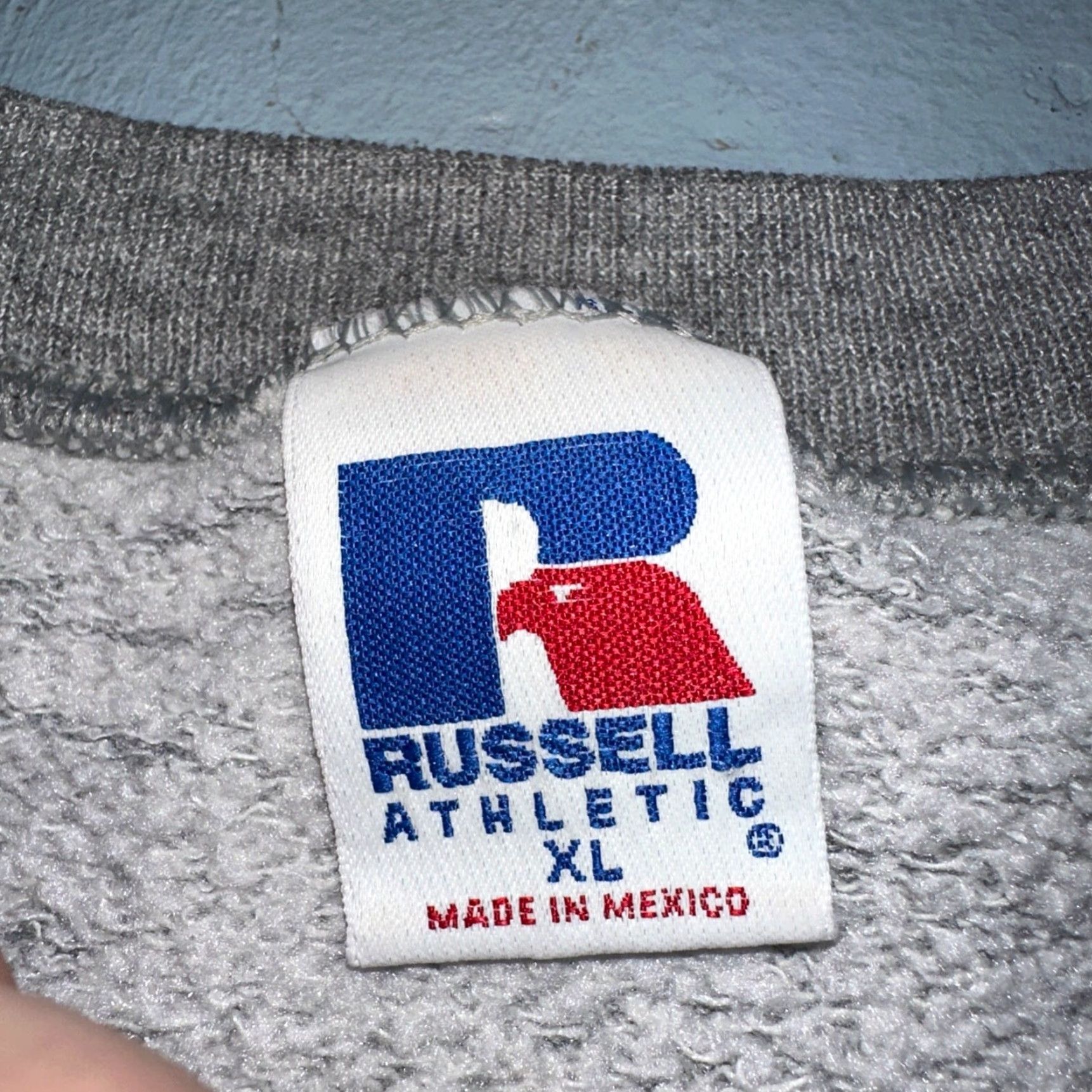 Russell Athletic VINTAGE Russell Athletic Sweatshirt XL Nevada Wolf Pack Gray Crewneck Men XL Sports 90s College Logo Pullover Size US XL / EU 56 / 4 - 5 Thumbnail