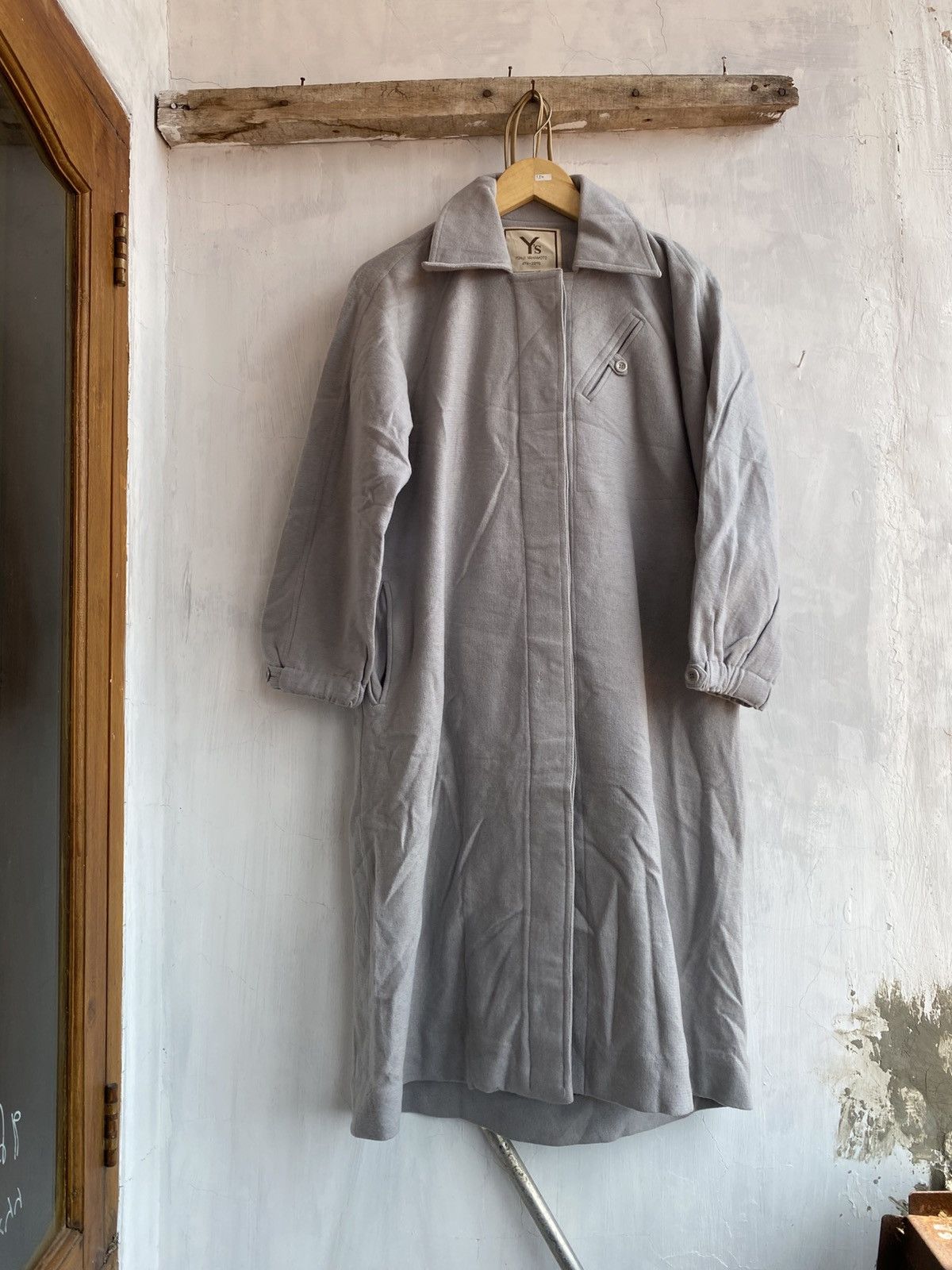 Y's wool coat Size M / US 6-8 / IT 42-44 - 1 Thumbnail