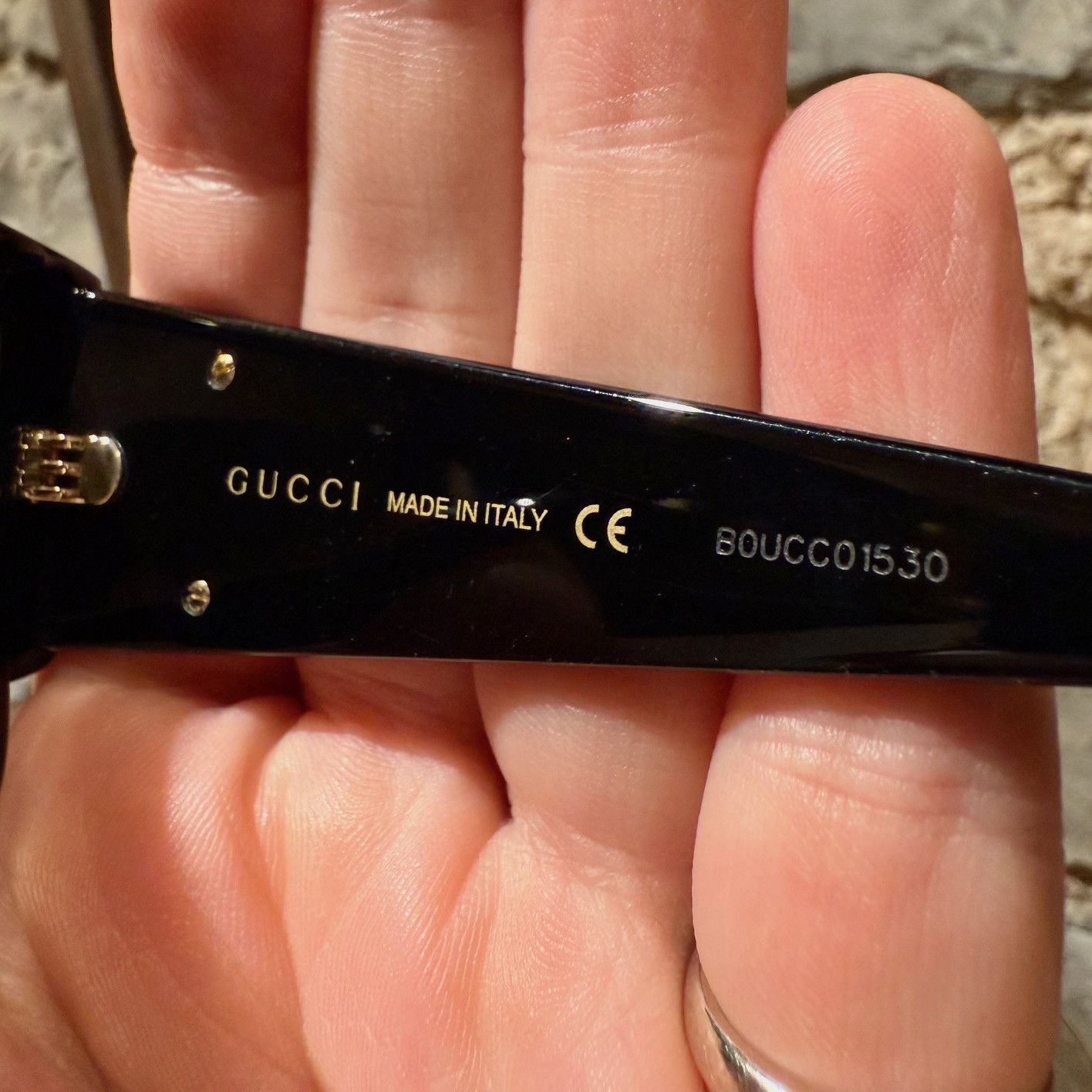 Gucci Gucci GG0358 Black Acetate Geometric Square GG Sunglasses Size ONE SIZE - 5 Thumbnail