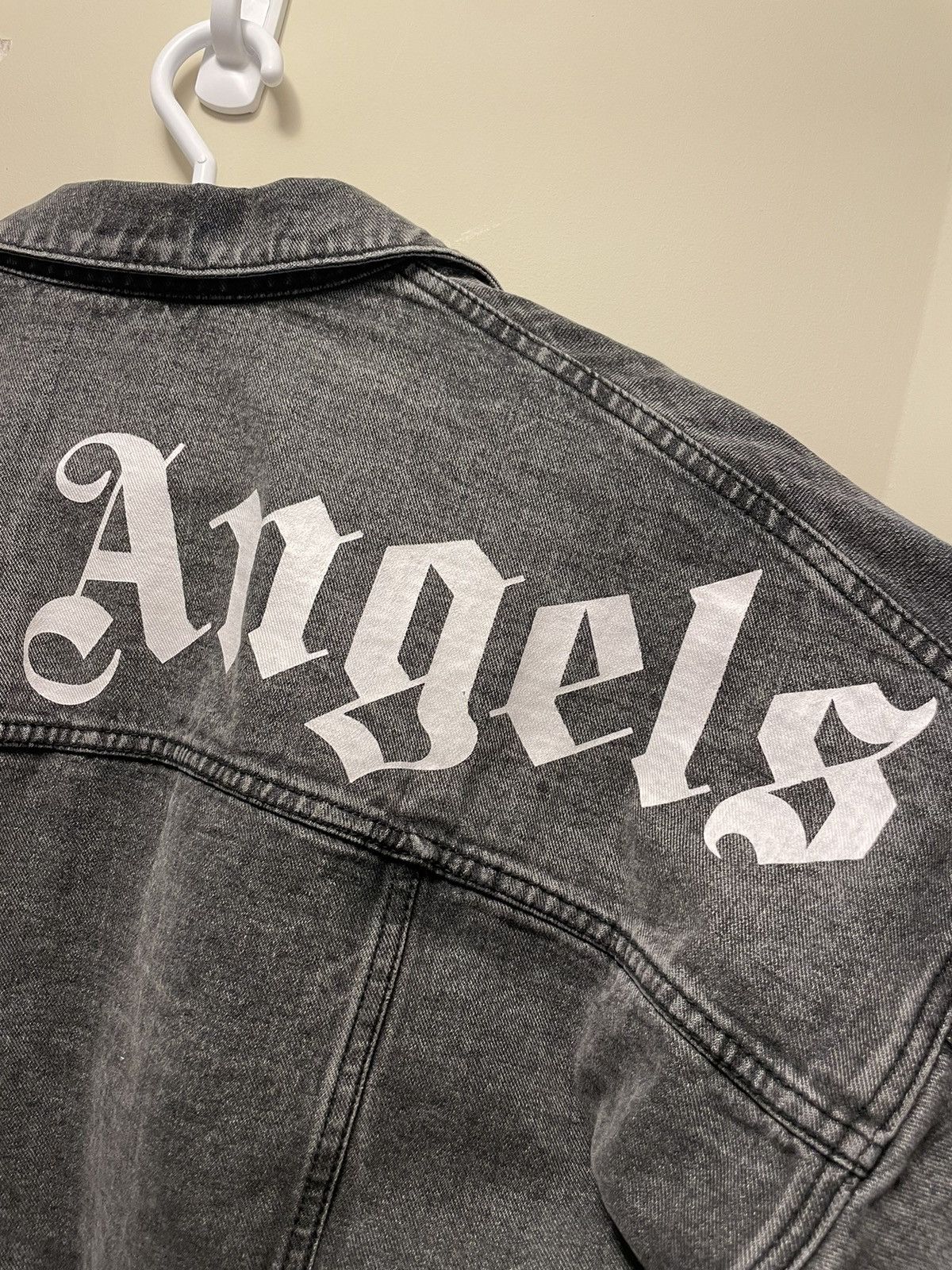 Palm Angels Denim Logo Jacket Size US M / EU 48-50 / 2 - 5 Thumbnail