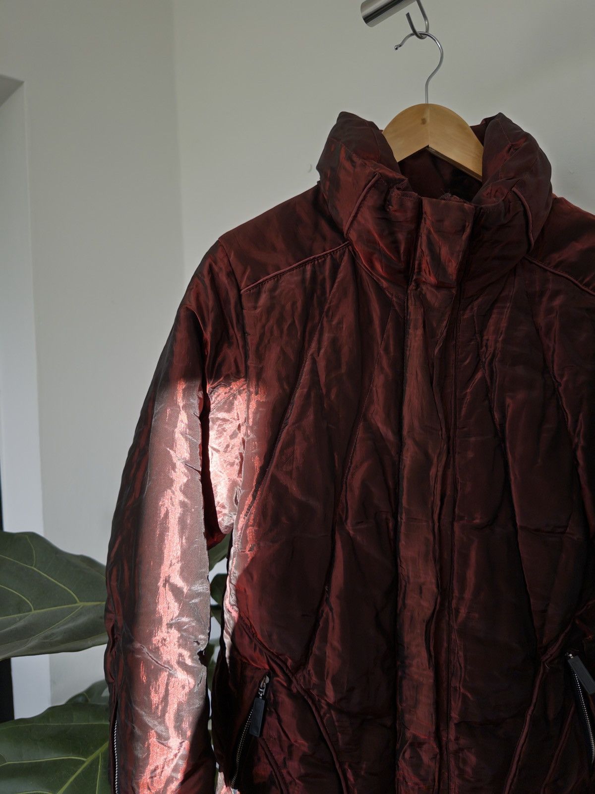 All Sport Vintage Allsport Down Jacket Burgundy 90s Alpine Tech Size M / US 6-8 / IT 42-44 - 4 Thumbnail