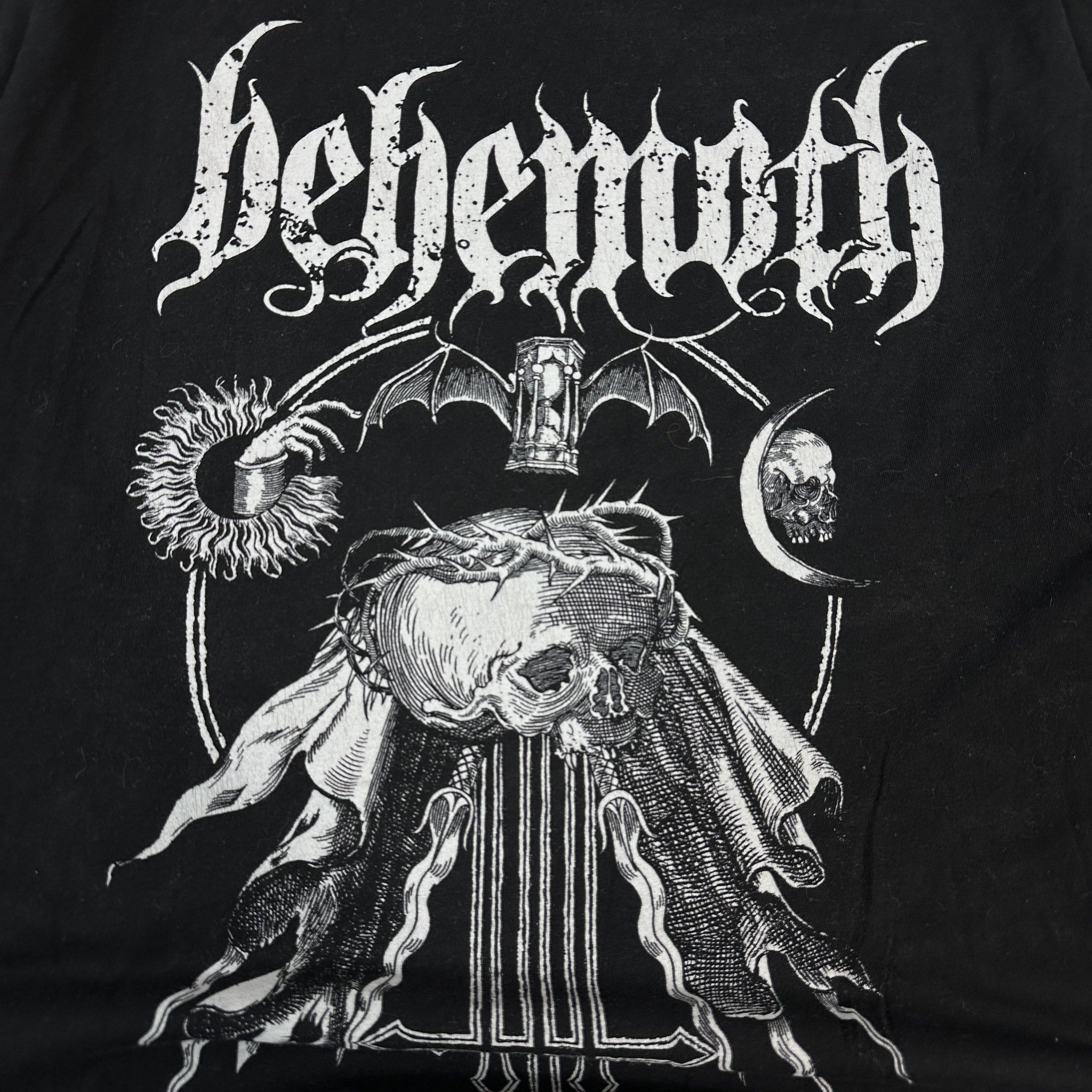 Vintage Vinted Avant Garde Y2K Behemoth T-shirt Size US L / EU 52-54 / 3 - 2 Thumbnail