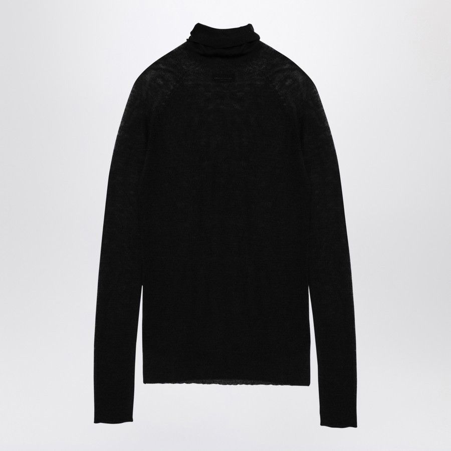 Roberto Cavalli o1d2blof0924 Turtleneck Sweater in Black Size S / US 4 / IT 40 - 1 Thumbnail