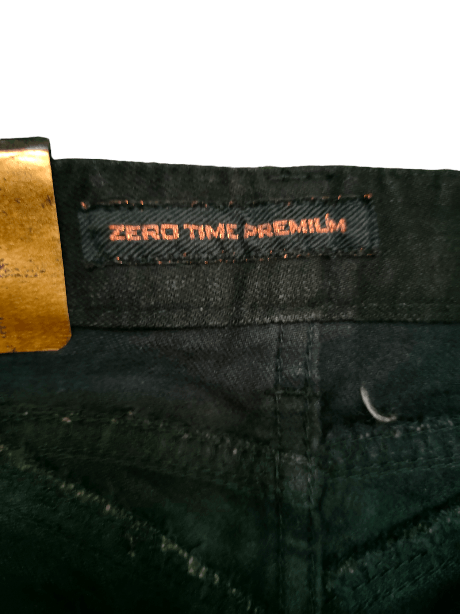 If Six Was Nine Flare Jeans Zero Time Clawmark Denim Bootcut Low Rise Y2k Size US 29 - 19 Thumbnail