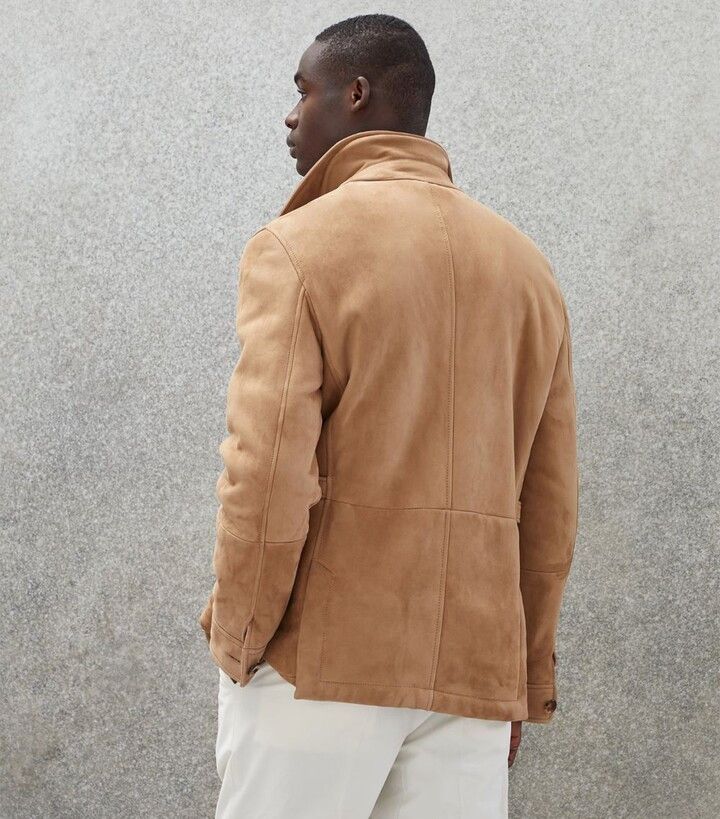 Brunello Cucinelli Jacket in Beige Size US L / EU 52-54 / 3 - 5 Thumbnail