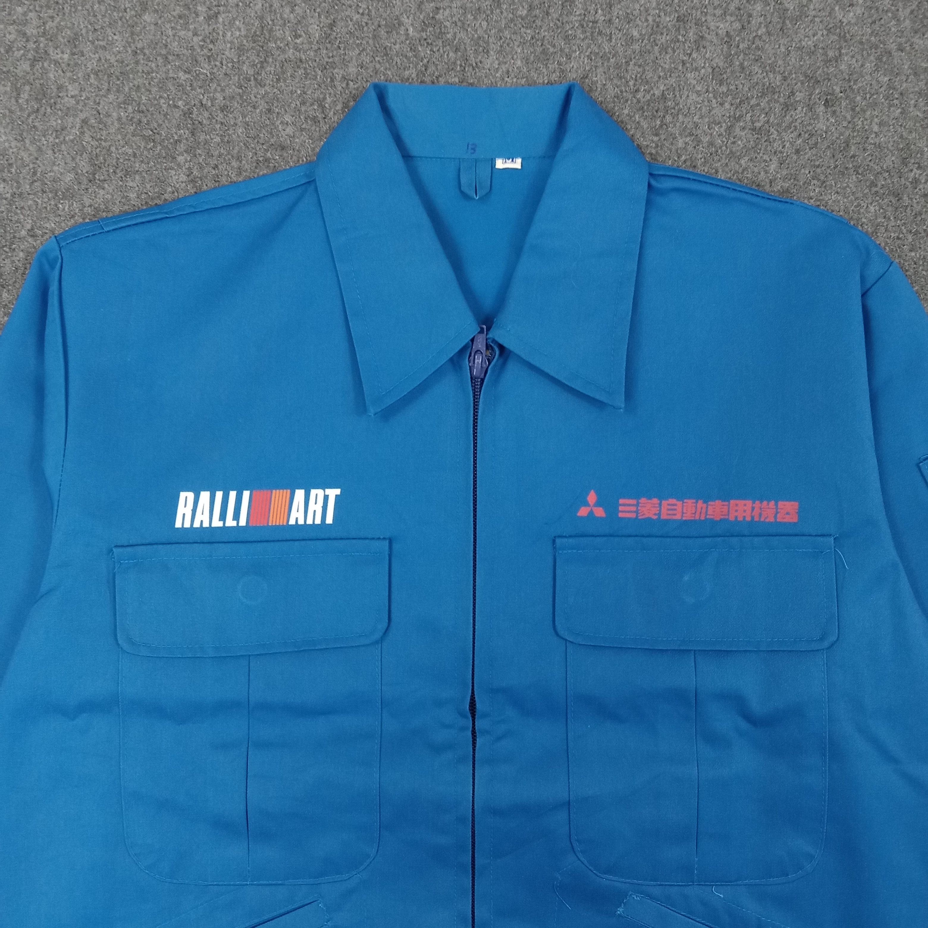 Japanese Brand × Vintage Mitsubishi Ralli Art Japanese Racing Jacket C220N10 Size US S / EU 44-46 / 1 - 4 Thumbnail